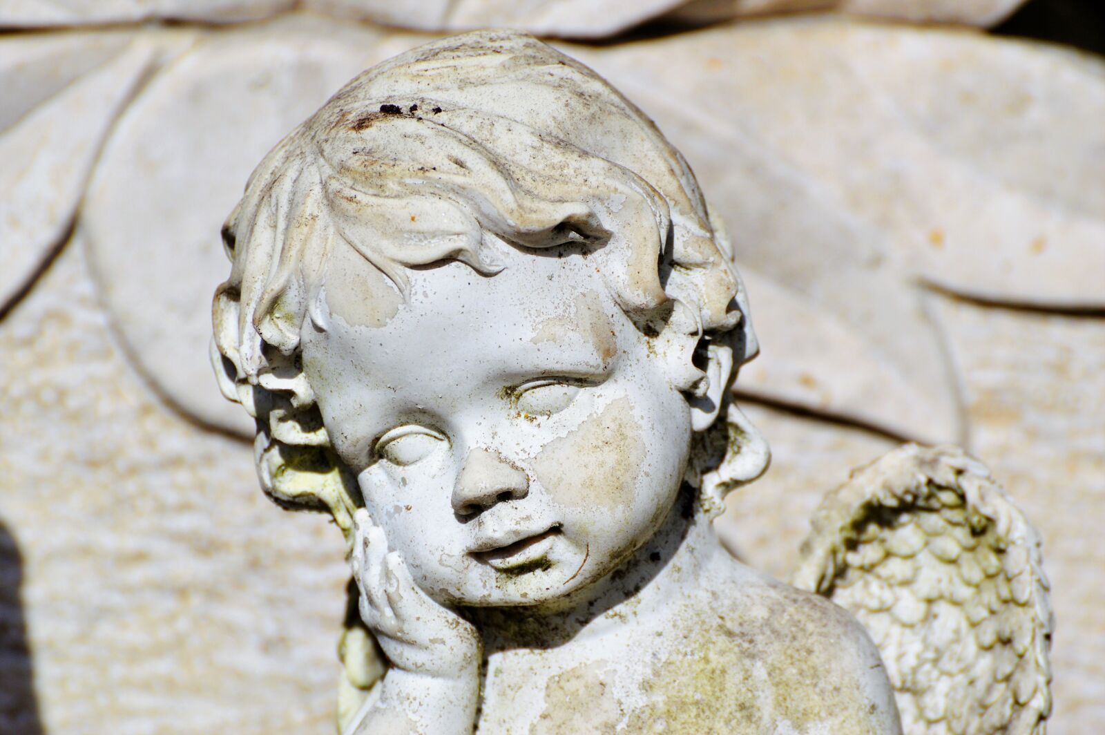 Nikon D3200 sample photo. Angel, sculpture, statue photography
