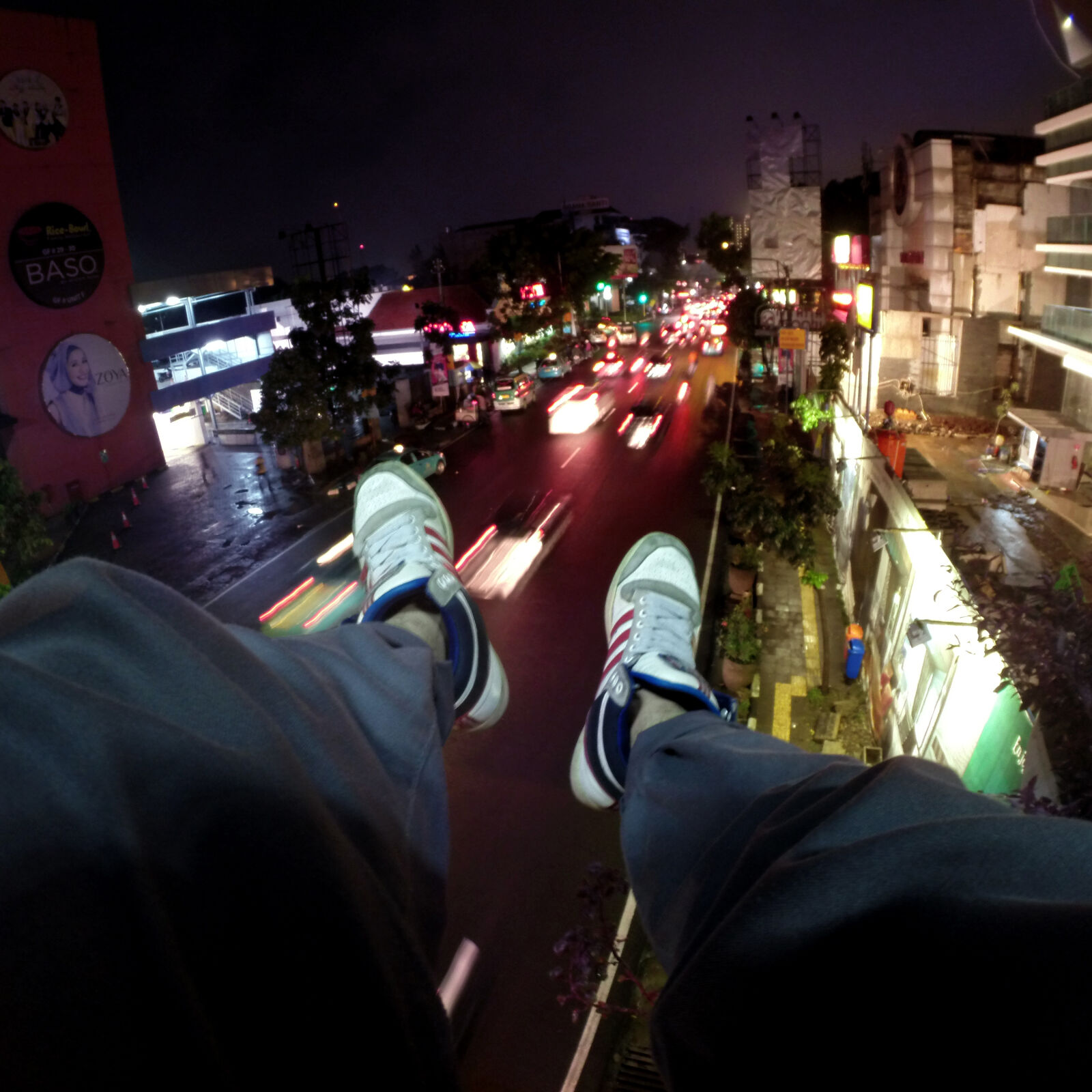 GoPro HERO3+ Black Edition sample photo. Adidas, bar, car, lights photography