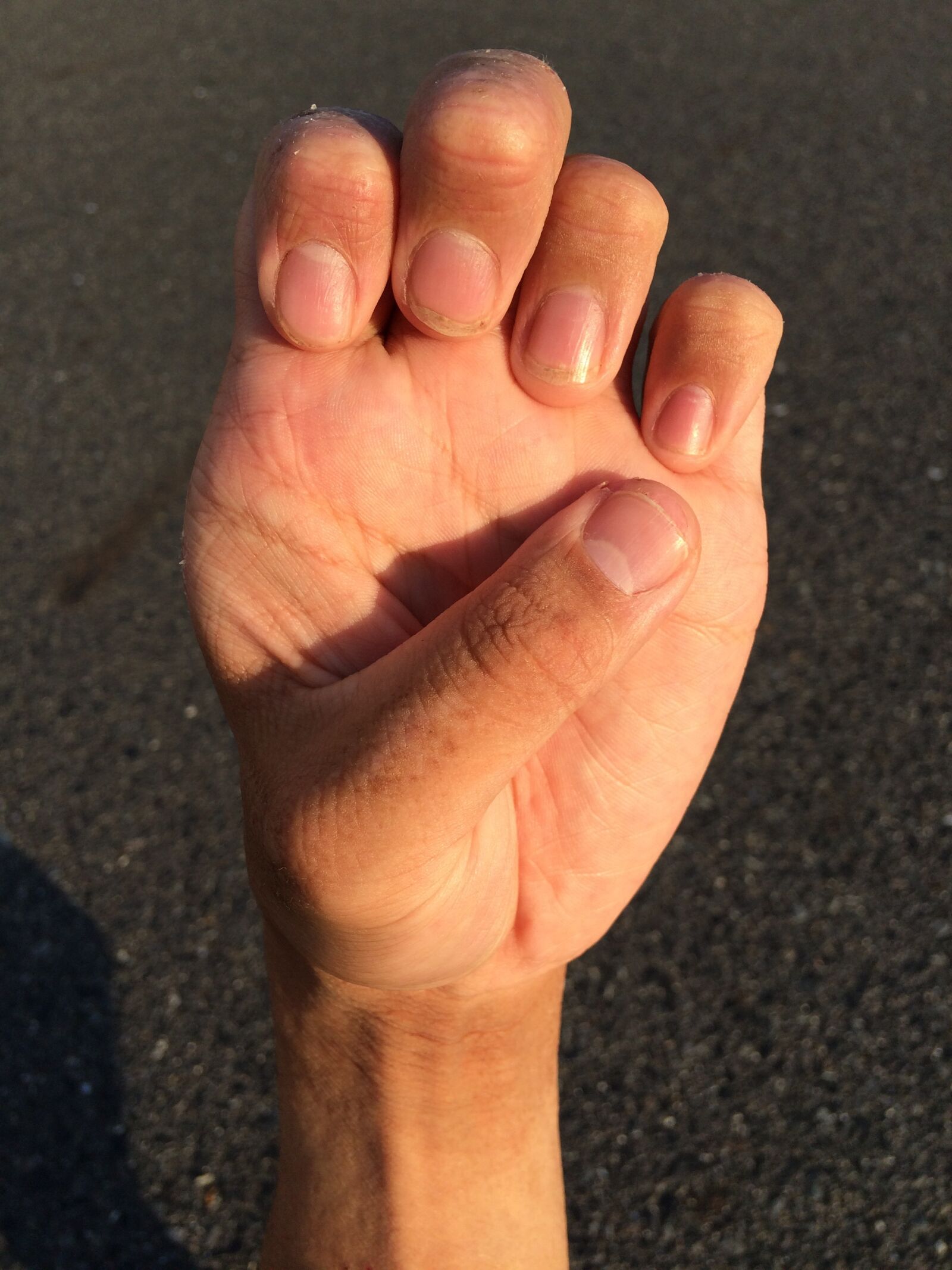Apple iPhone 5s sample photo. Hand, nail, wrist photography