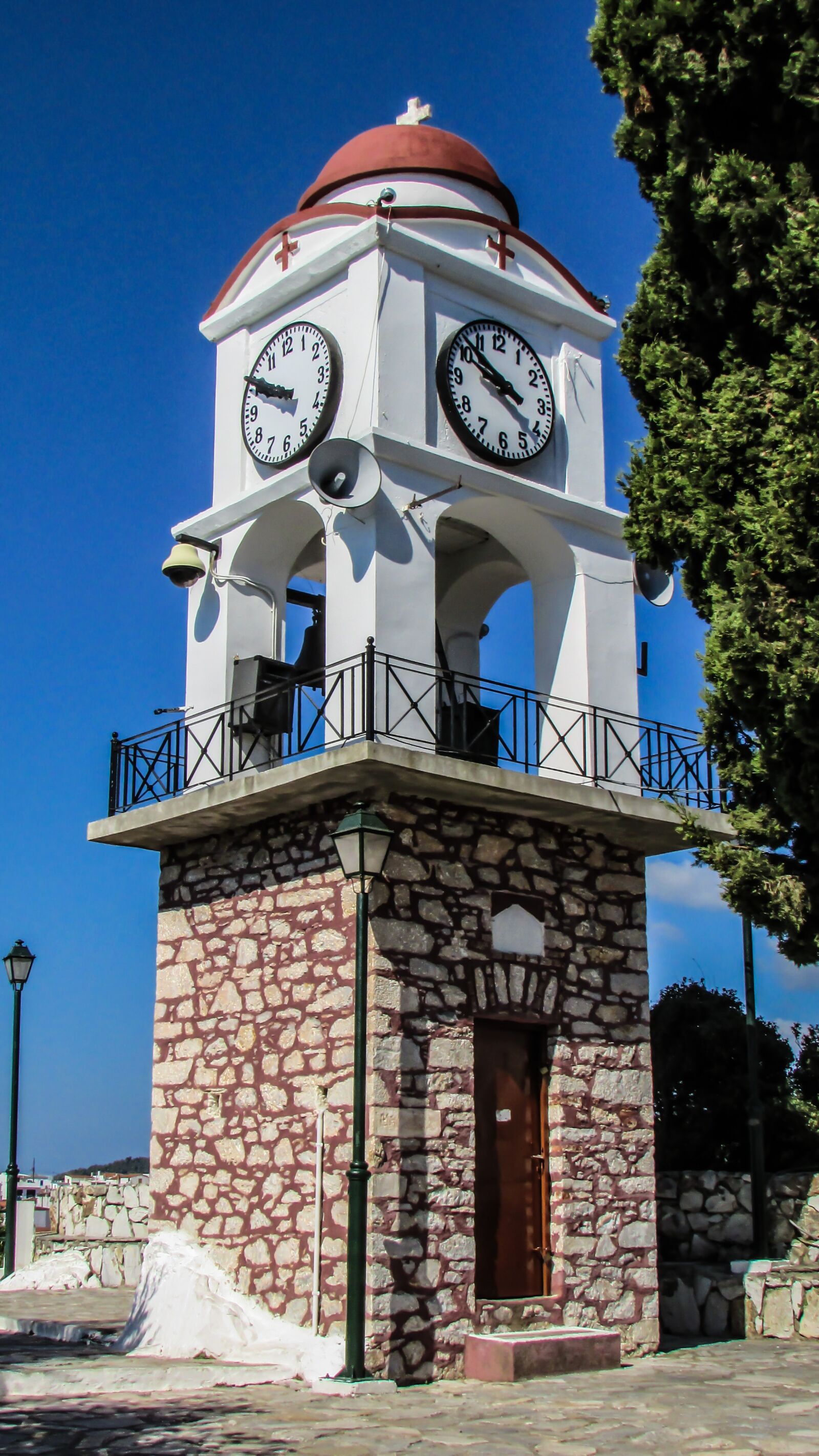 Canon PowerShot SX400 IS sample photo. Belfry, clock, church photography