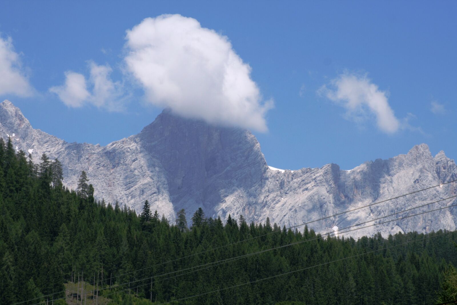 Canon EOS 350D (EOS Digital Rebel XT / EOS Kiss Digital N) sample photo. Mountain, rock, sky photography