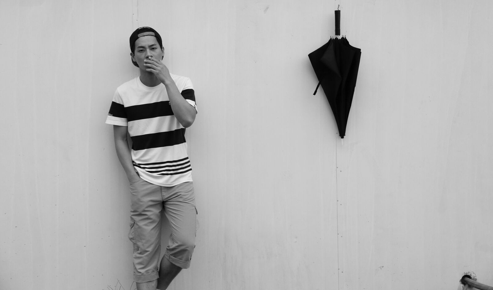 Canon EOS 6D + Canon EF 24-105mm F4L IS USM sample photo. University student, man, smoke photography