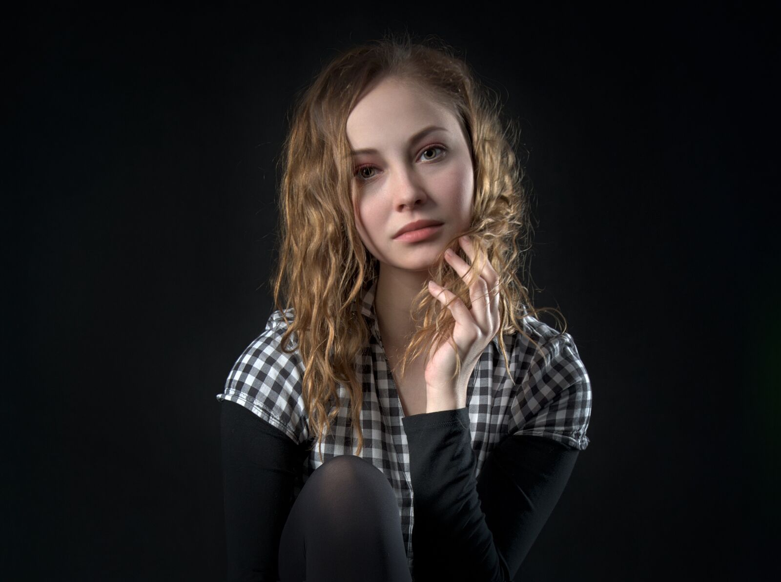 Nikon D90 sample photo. Woman, girl, beauty photography