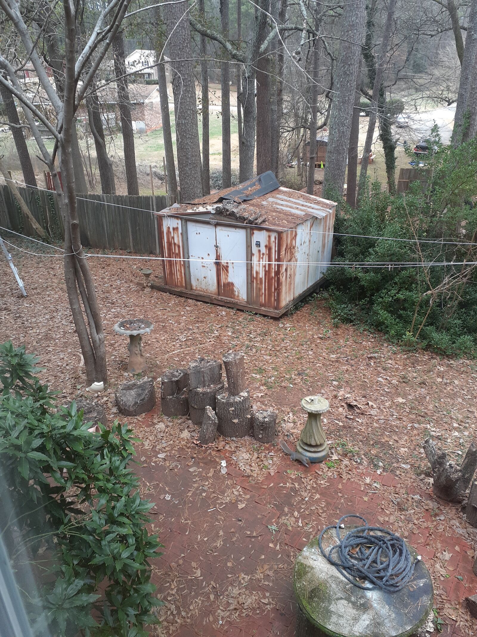 Samsung Galaxy A20 sample photo. Shed, georgia, backyard photography