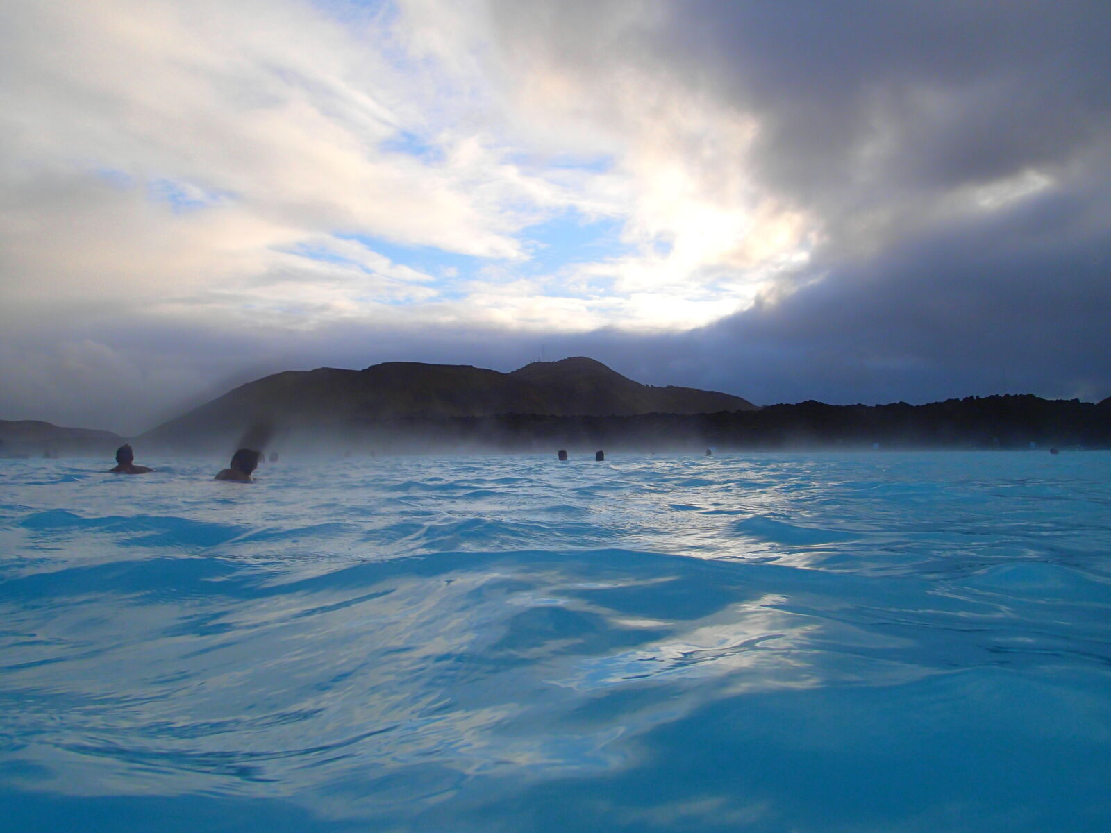 Olympus TG-1 sample photo. Blue, lagoon, geothermal, hot photography