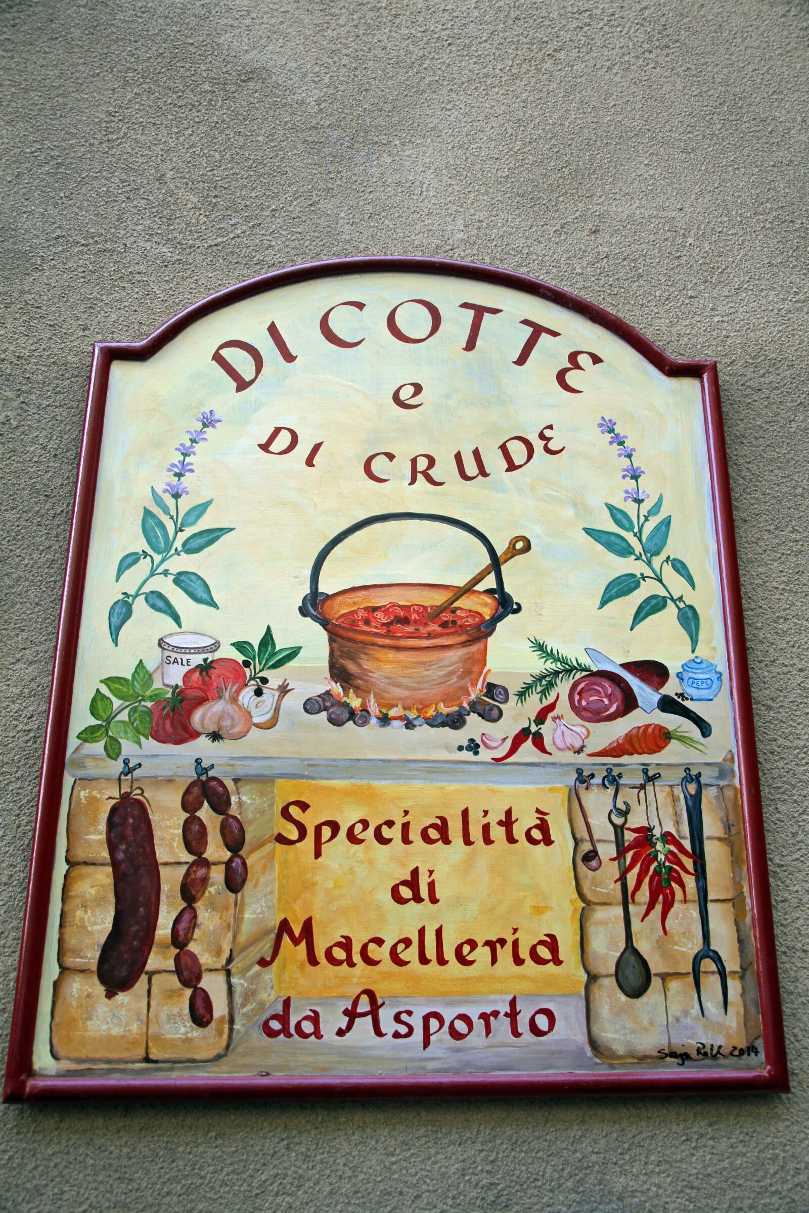 Canon EOS 7D sample photo. Italian sign, sign, vintage photography