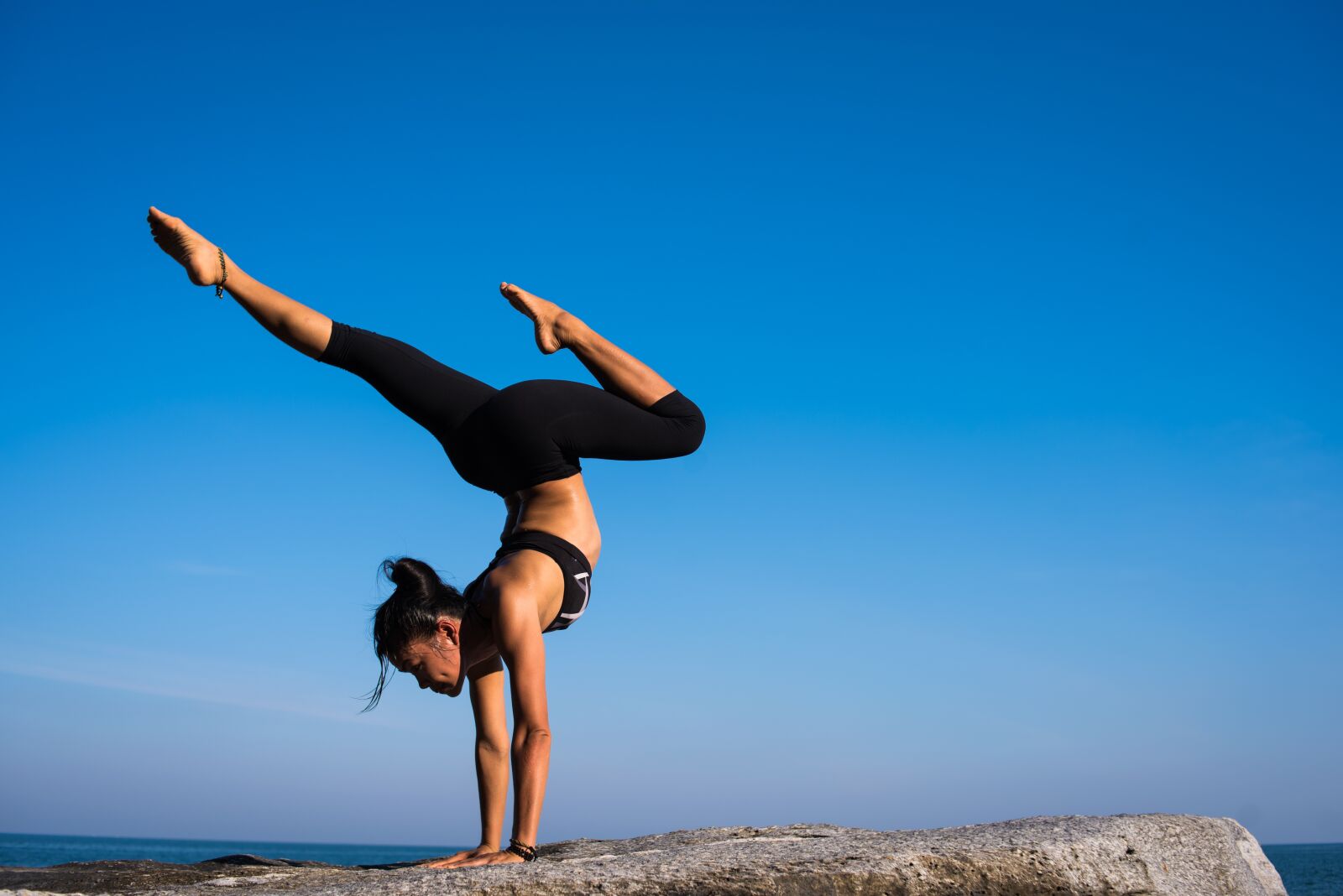Nikon D750 sample photo. People, woman, yoga photography