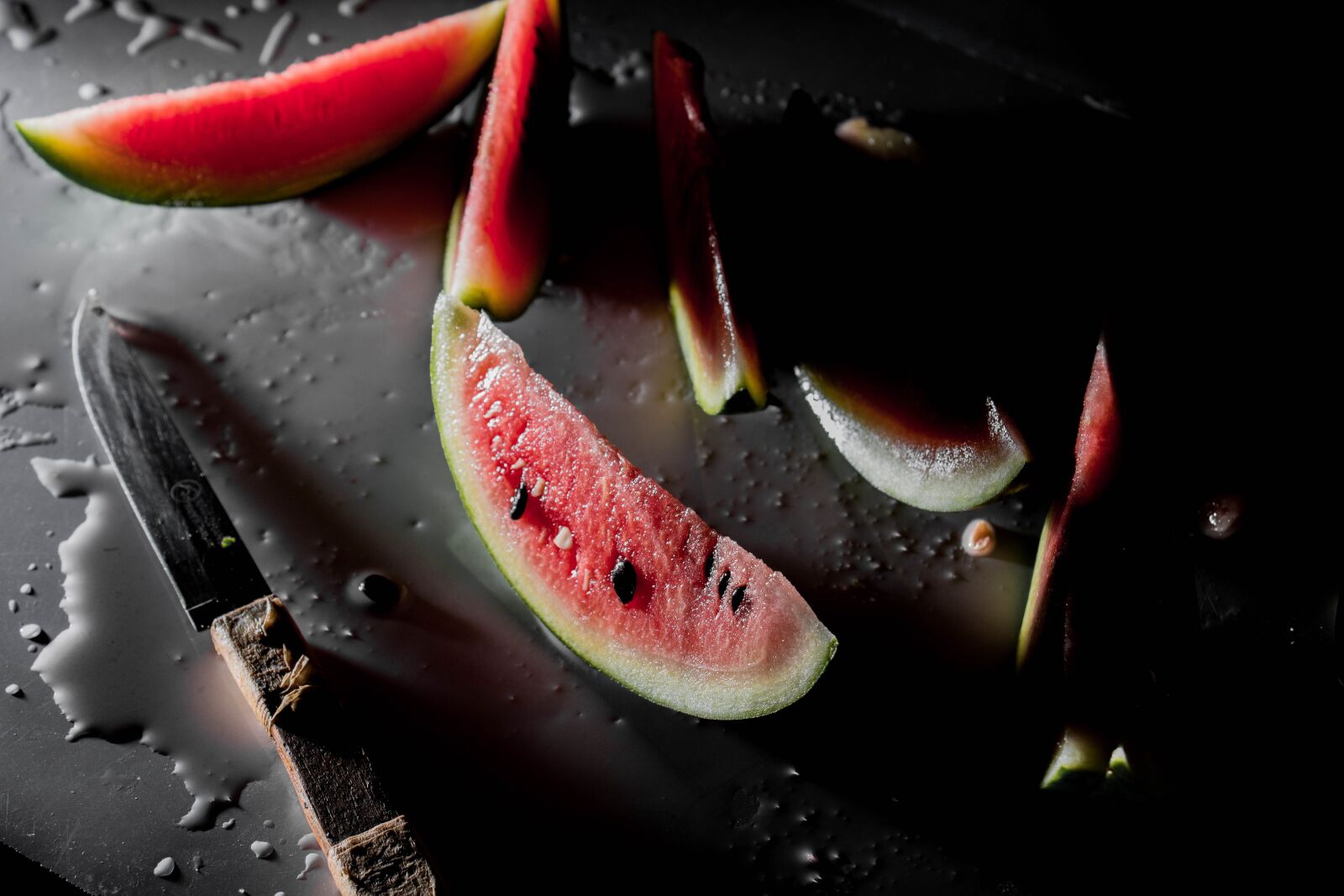 Canon EOS 70D sample photo. Watermelon, juicy, food photography