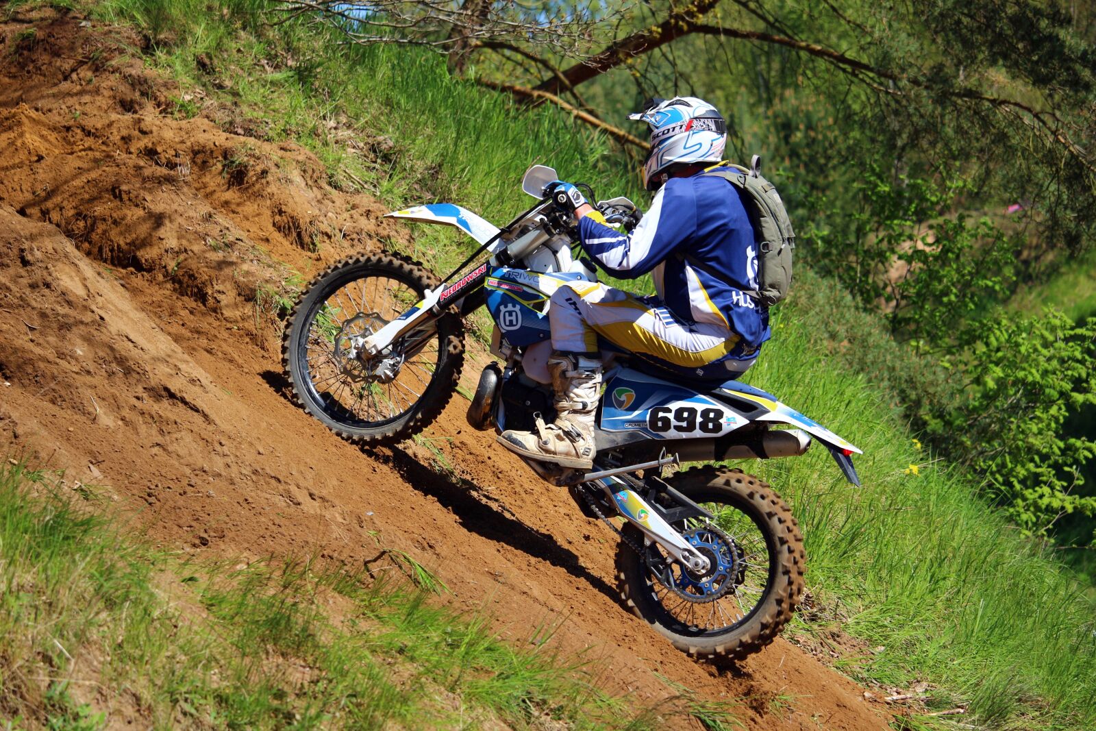 Canon EOS 100D (EOS Rebel SL1 / EOS Kiss X7) sample photo. Motocross, enduro, motorcycle photography