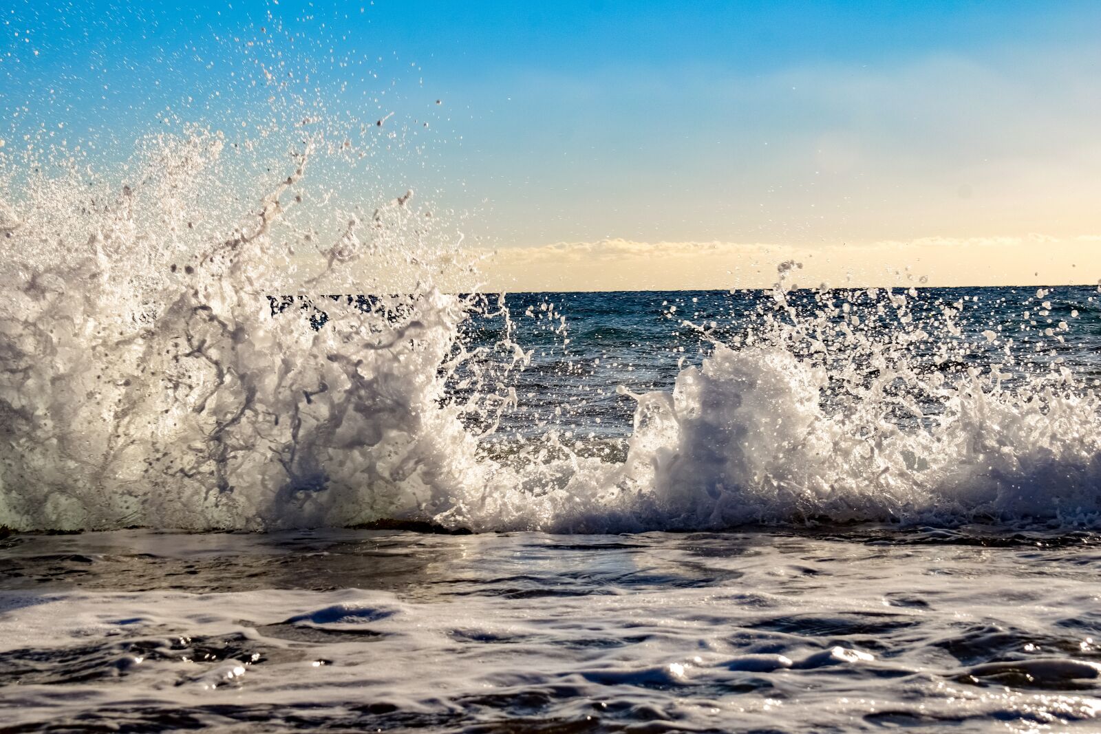 Nikon D3300 sample photo. Wave, crashing, water photography