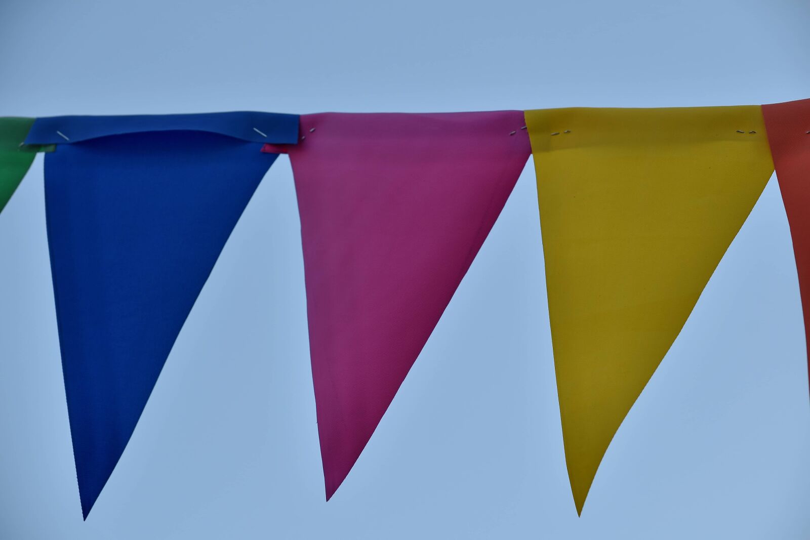 Nikon D5500 sample photo. Carnival, colorful, ribbon, rope photography