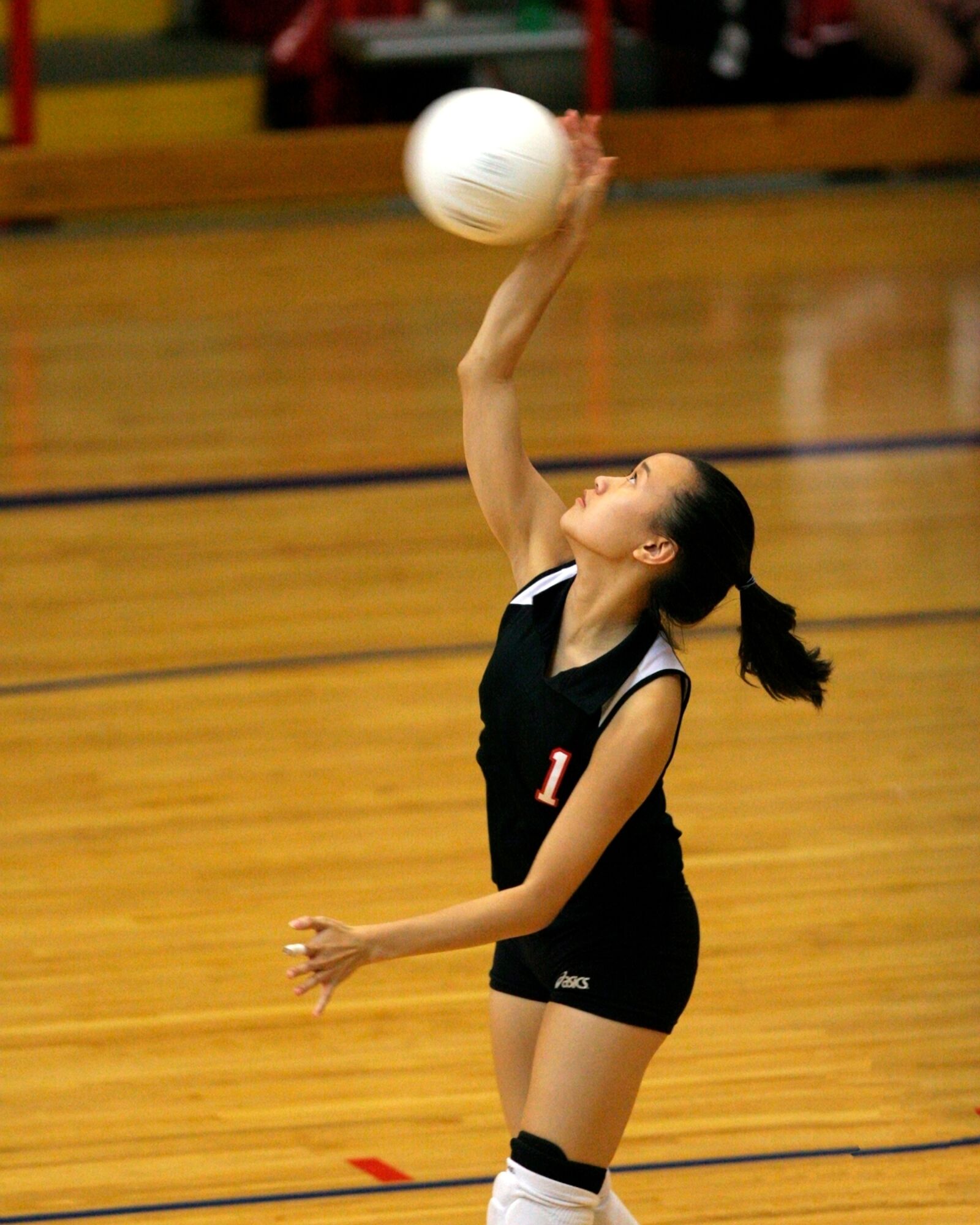 Canon EOS 20D sample photo. Volleyball, player, action photography