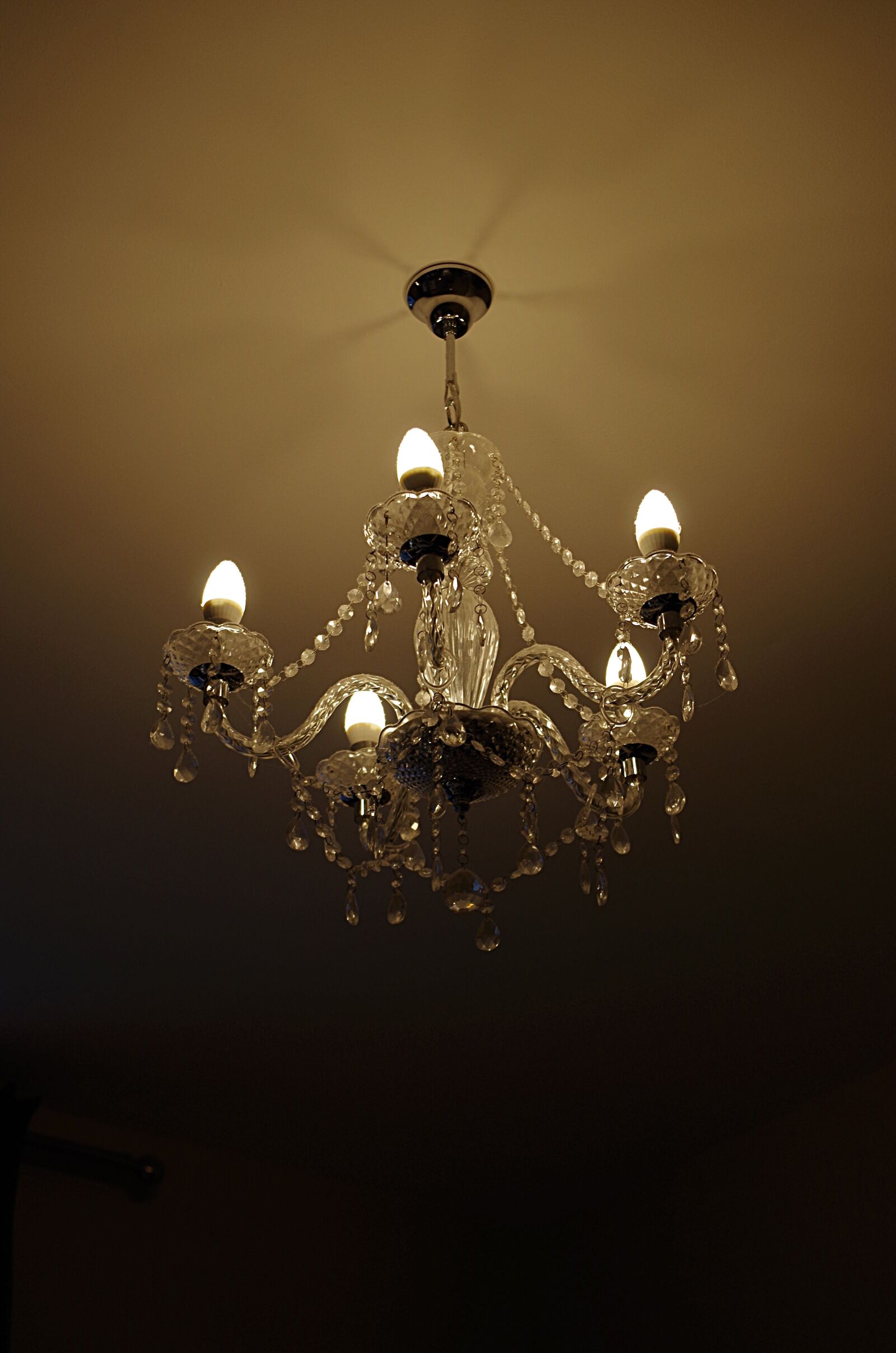 Pentax K-50 sample photo. Chandelier, light, lighting photography