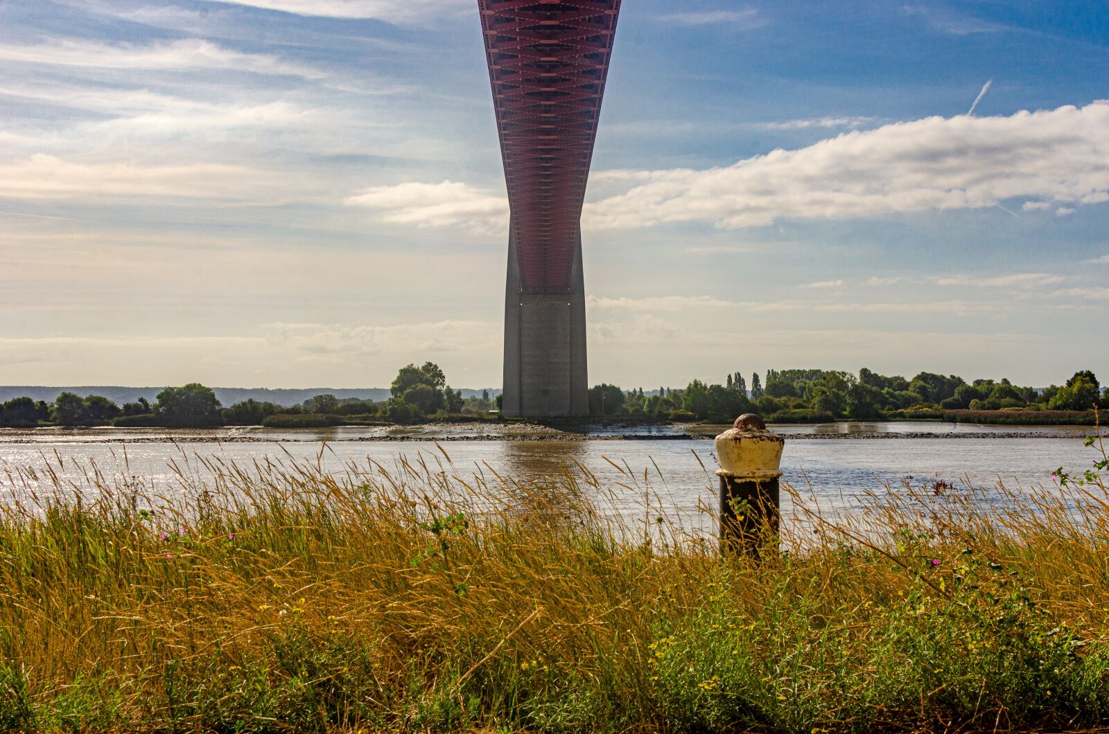 Nikon D7000 sample photo. Bridge, france, tancarville photography