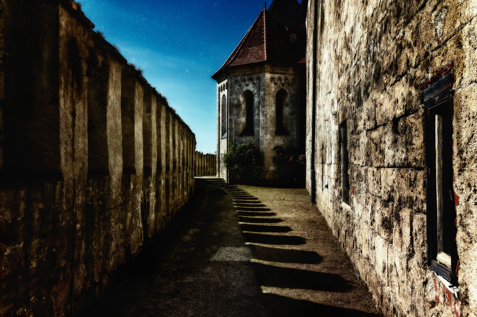Nikon Z6 sample photo. Castle, fortress, dark photography