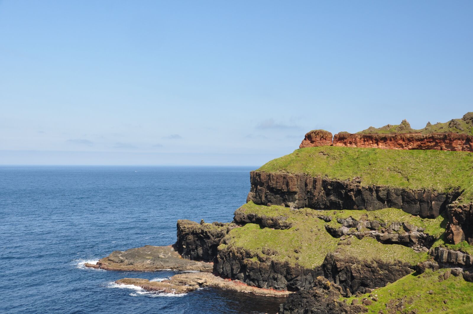 Nikon D90 sample photo. Giants, causeway, ireland photography