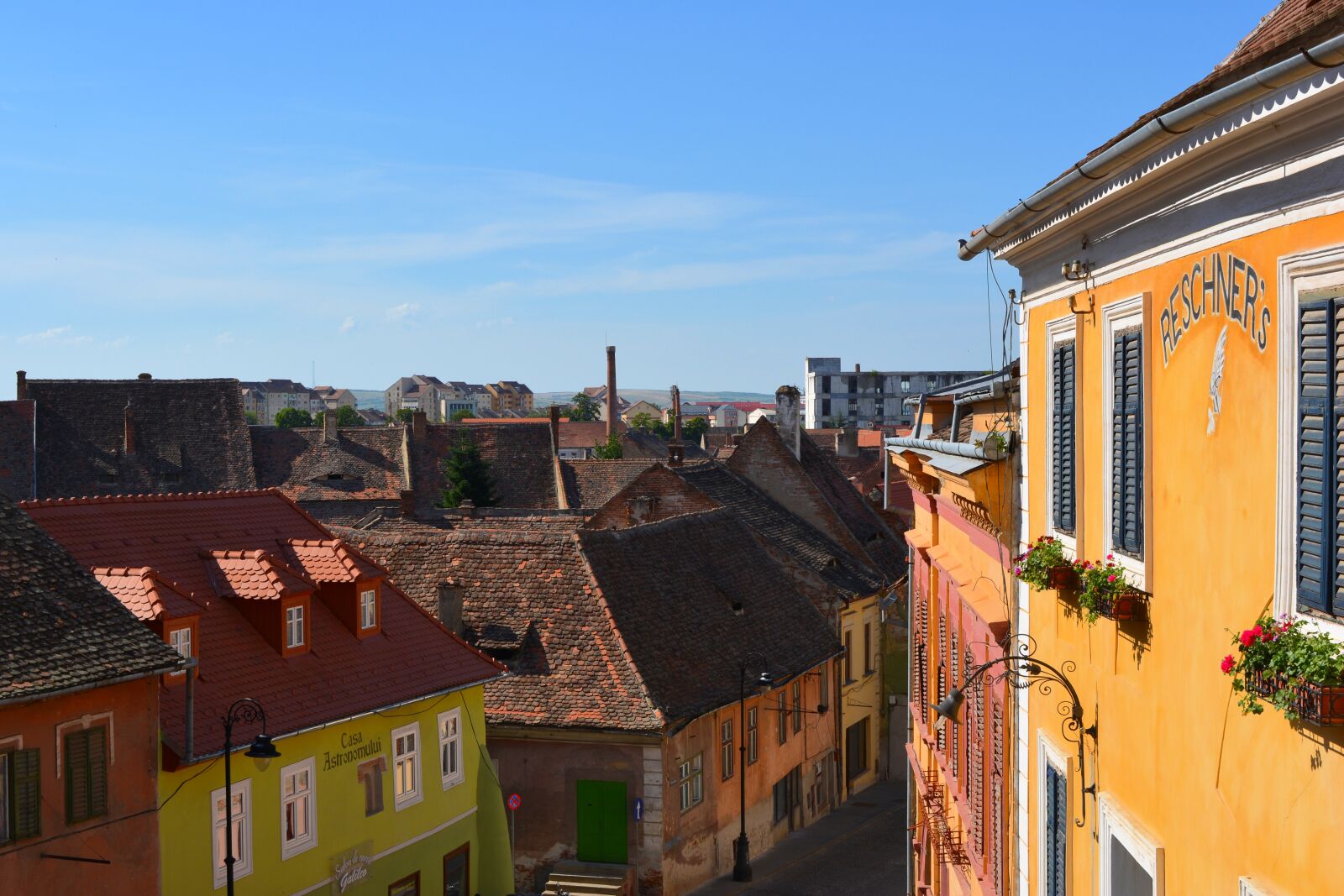 Nikon D5200 sample photo. Sibiu, building, center photography