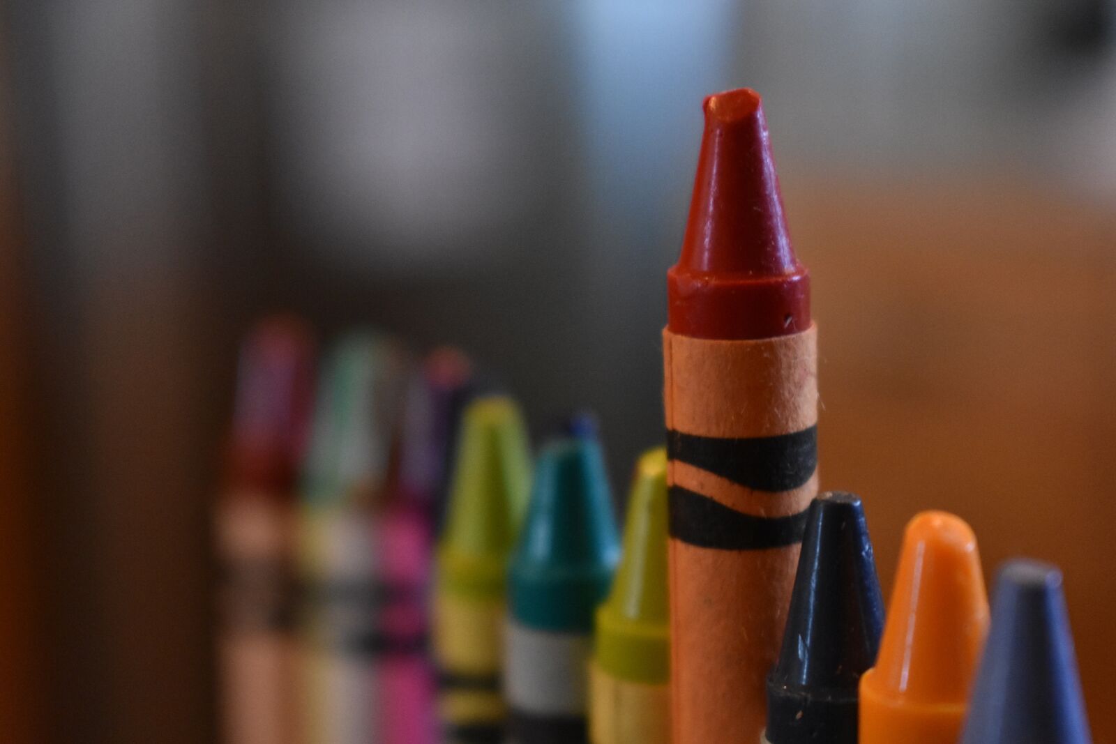 Nikon D3400 sample photo. Crayons, coloring, book photography