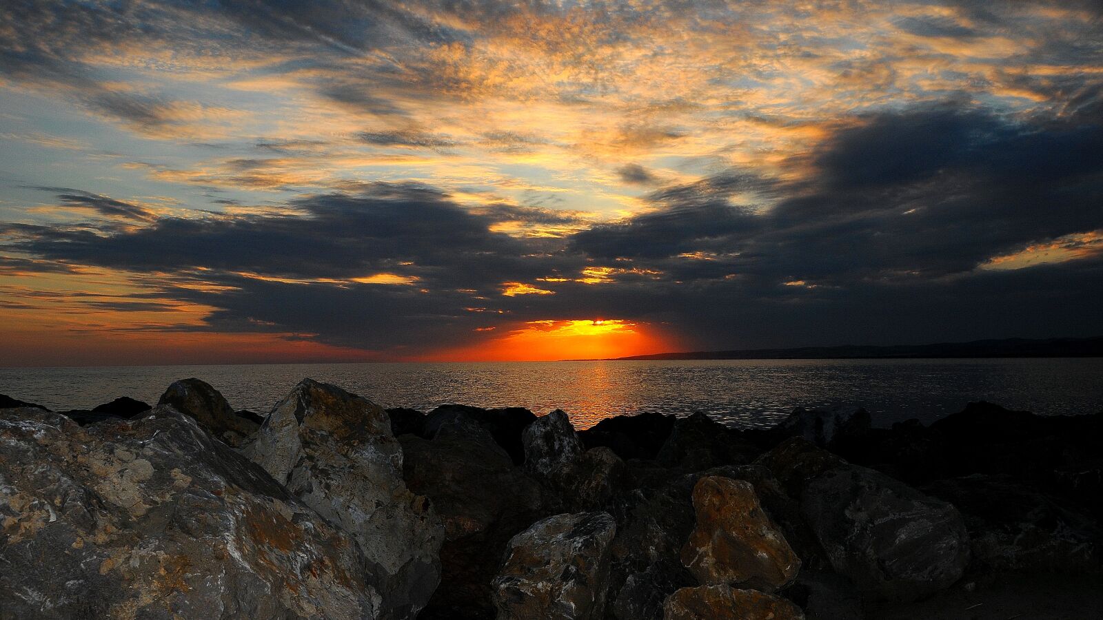 Nikon D300 sample photo. Sea, calm, sunset photography