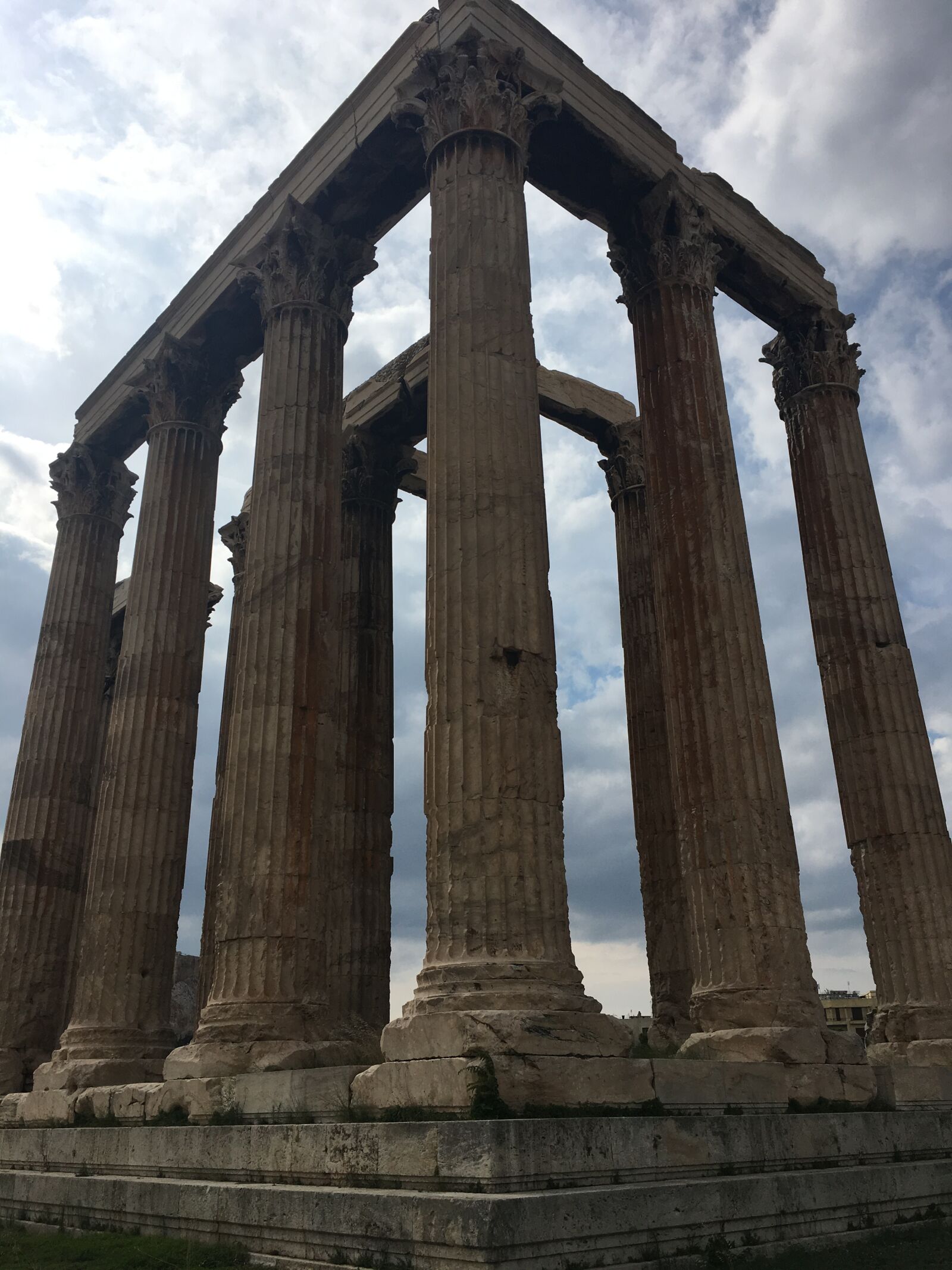 Apple iPhone 6s sample photo. Athens, temple, architecture photography