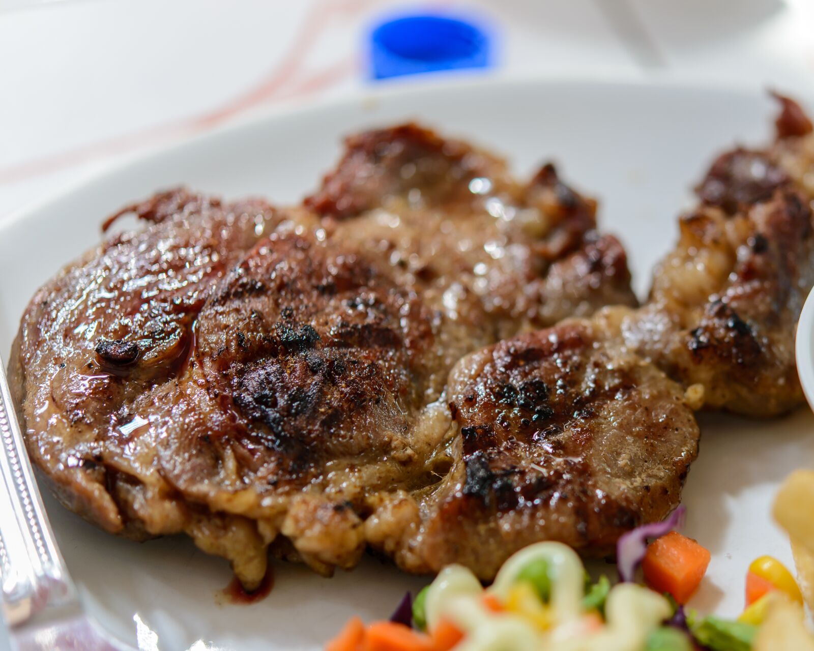 Nikon D610 sample photo. Steak, beef, plate photography