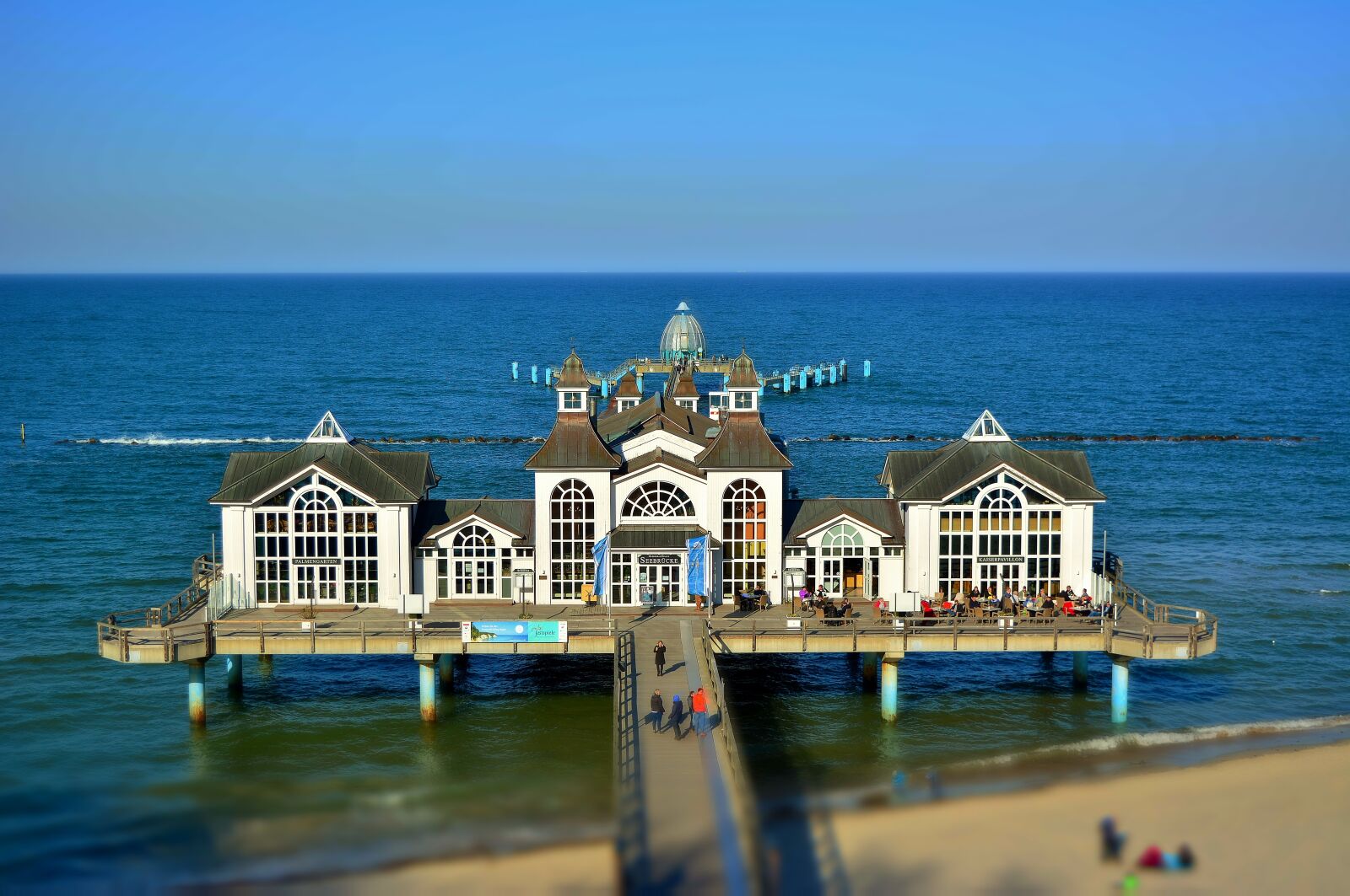 Nikon D5200 sample photo. Sea bridge, sellin, baltic photography