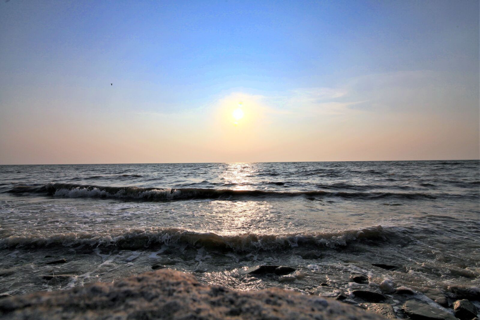 Canon EOS 5D Mark II sample photo. Sun, sea, sunset photography