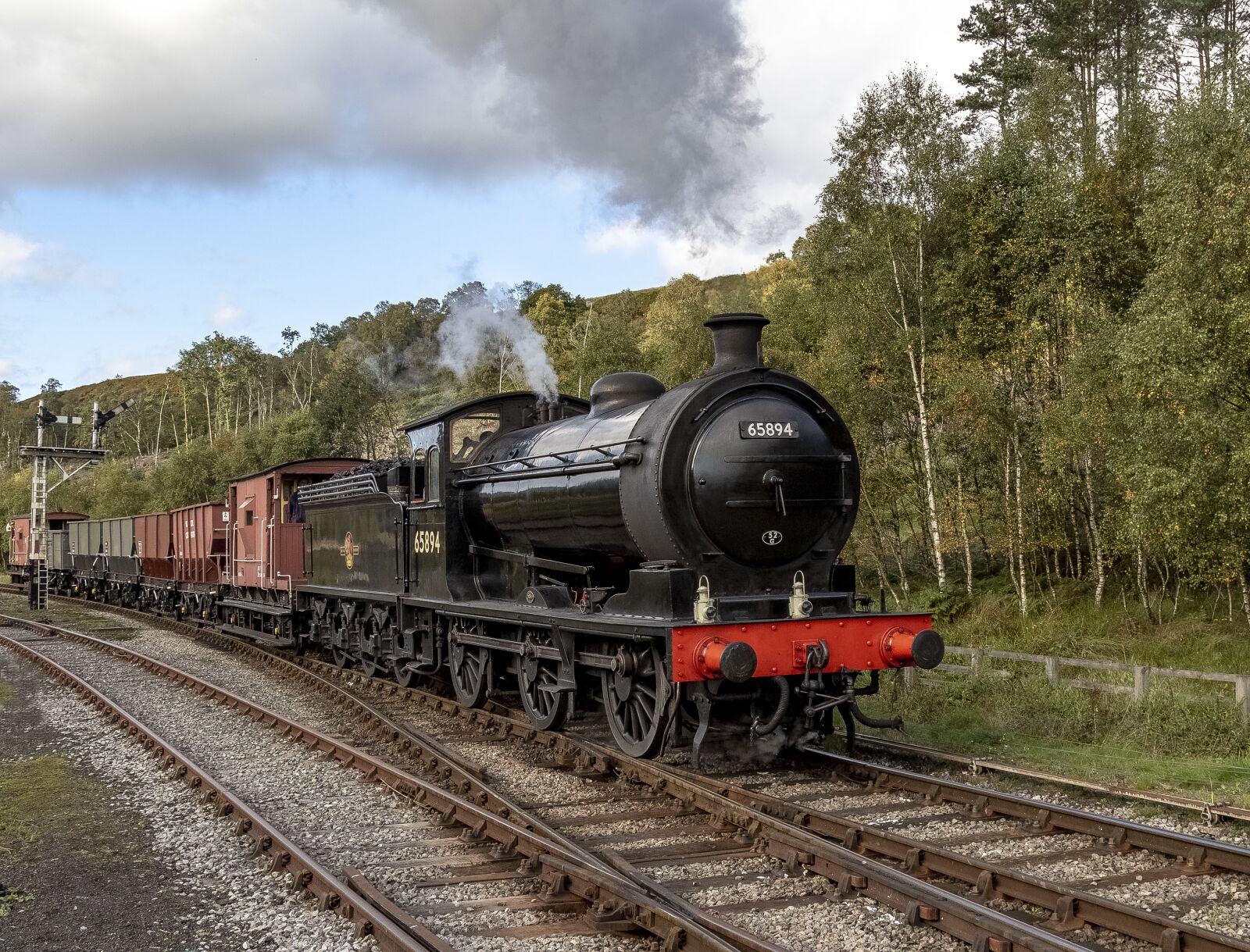 Canon EOS 7D Mark II sample photo. Train, steam, goods photography