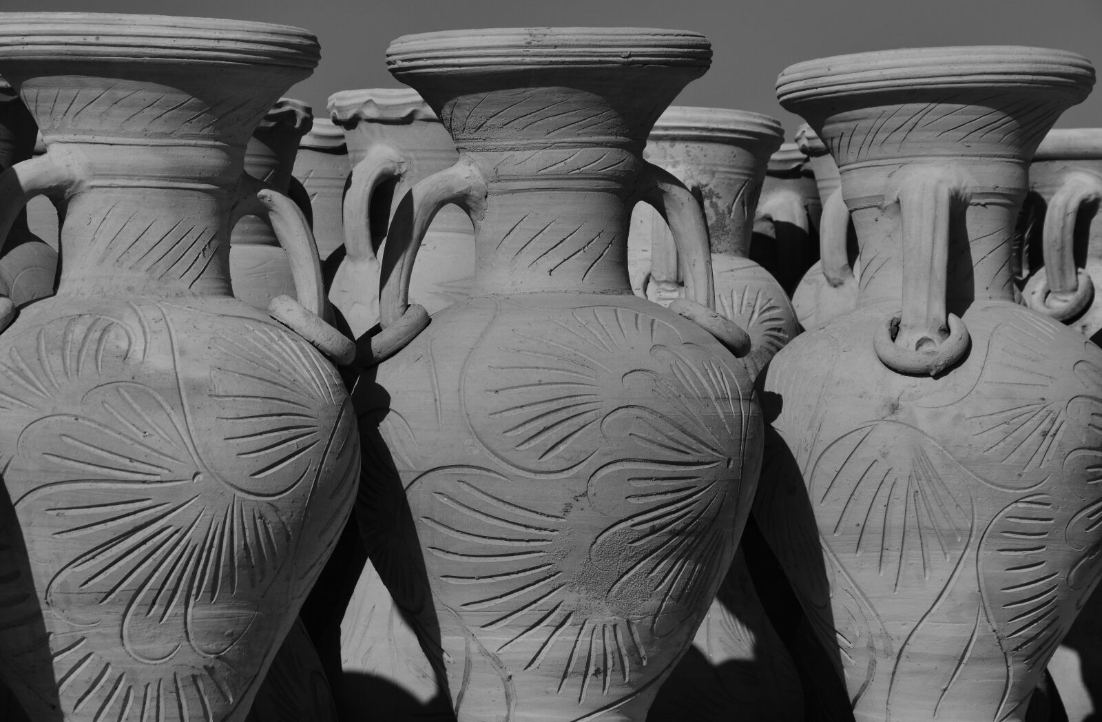 Nikon D3300 sample photo. Pottery, market, sale photography