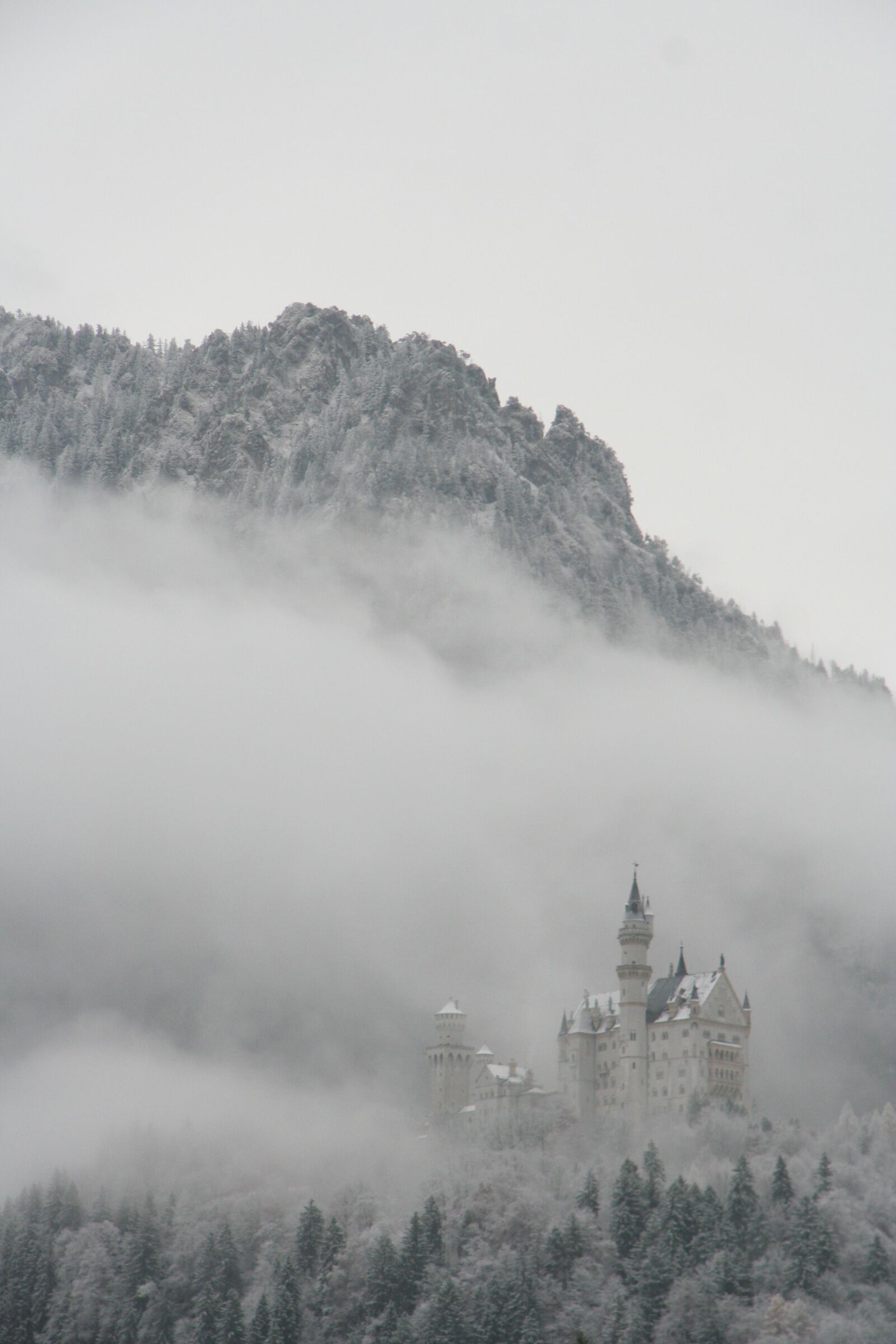 Canon EOS 350D (EOS Digital Rebel XT / EOS Kiss Digital N) sample photo. Castle, fog, german photography