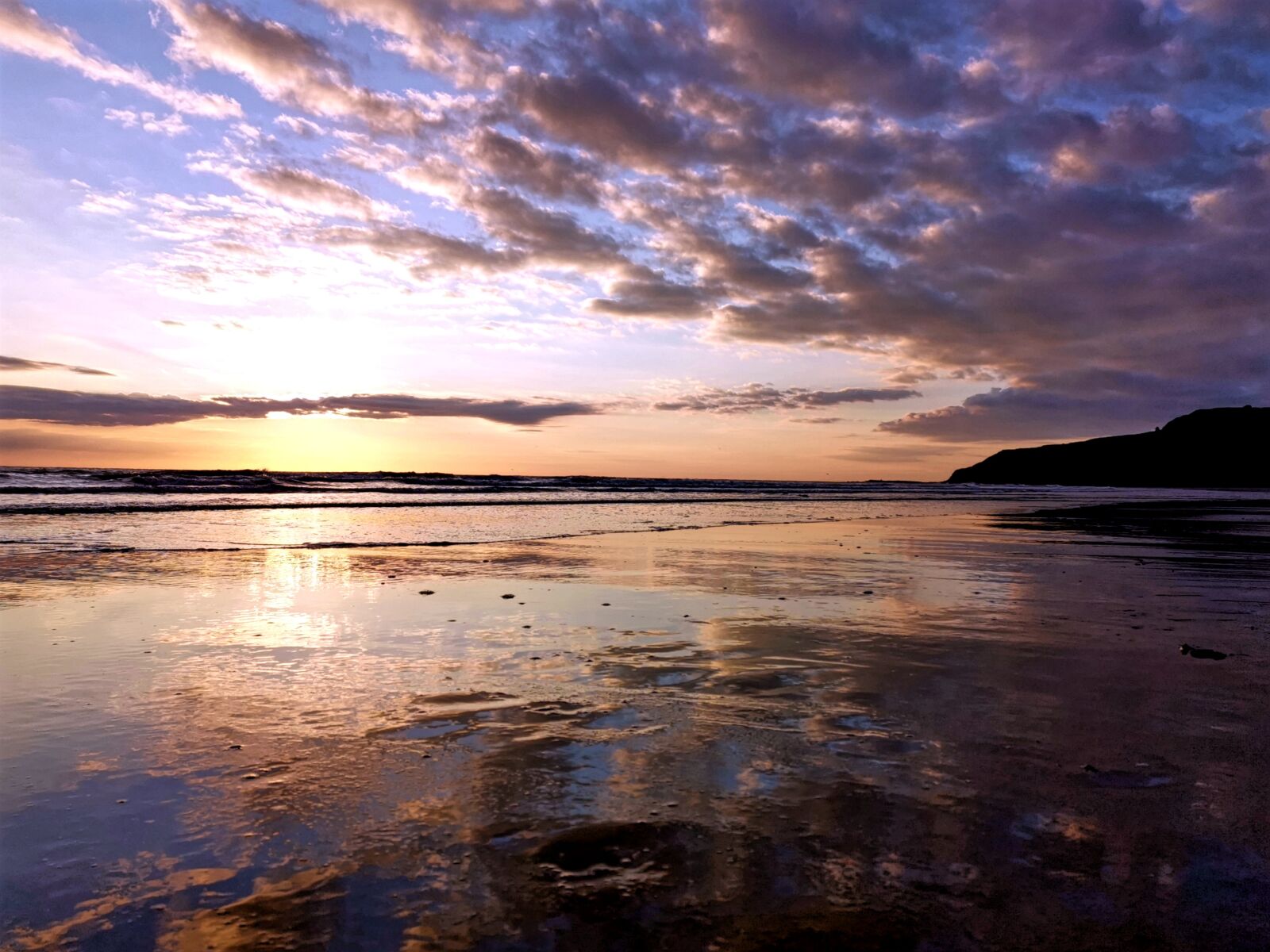 HUAWEI Mate 20 Pro sample photo. Sunrise, beach, sky photography