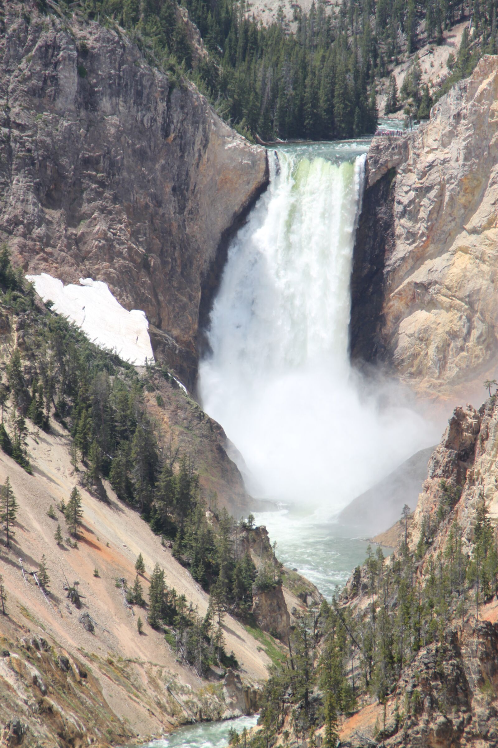 Canon EOS 500D (EOS Rebel T1i / EOS Kiss X3) sample photo. Yellowstone, falls, national photography