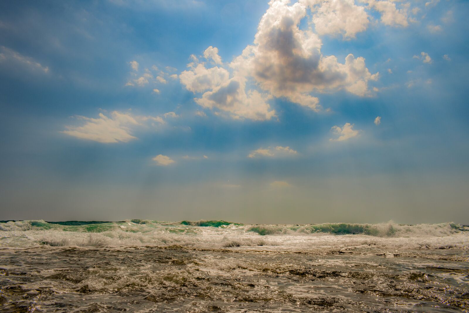 Nikon D3300 sample photo. Sea, waves, sky photography