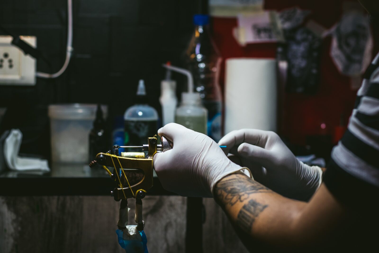 Canon EOS 7D Mark II sample photo. Artist, tattoo, creative photography