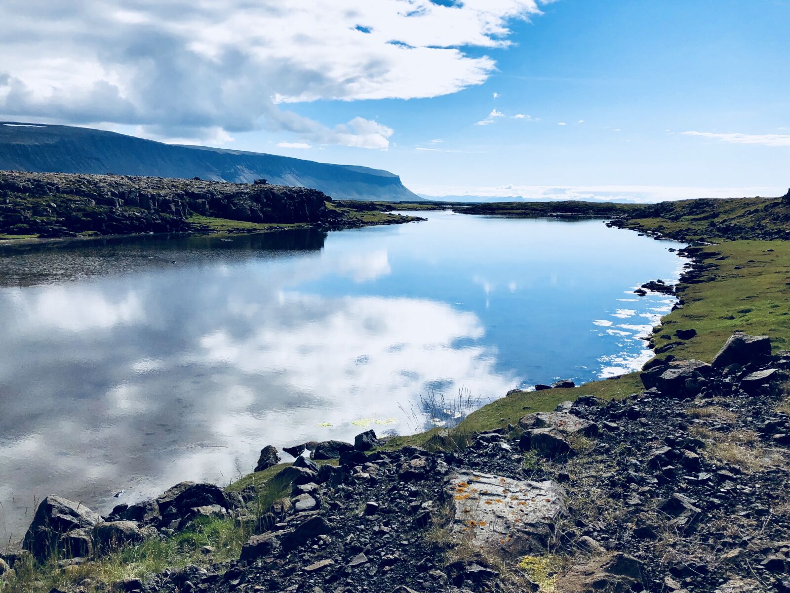 Apple iPhone 8 sample photo. Iceland, reflection, sky photography
