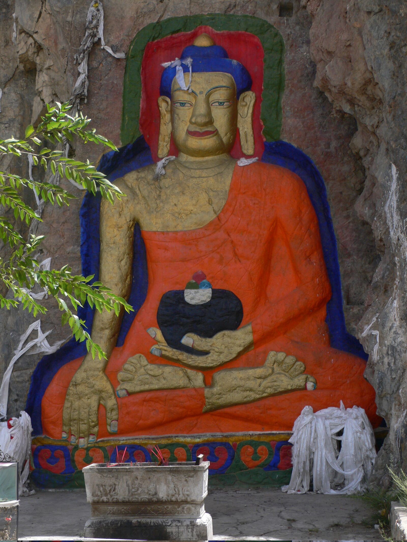 Panasonic DMC-LX1 sample photo. Buddha, statue, tibet photography