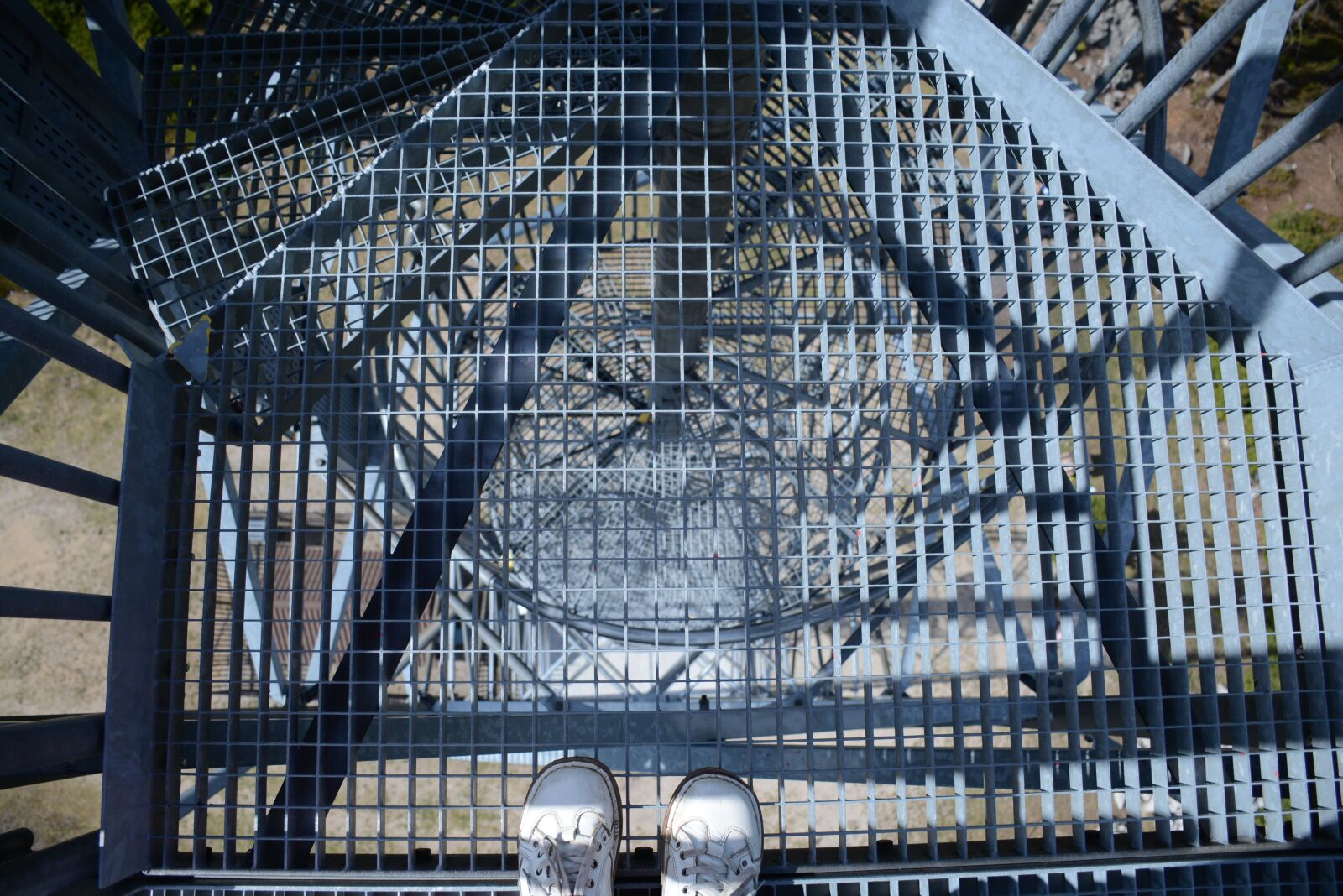 Nikon D7100 sample photo. Lookout, metal, view photography