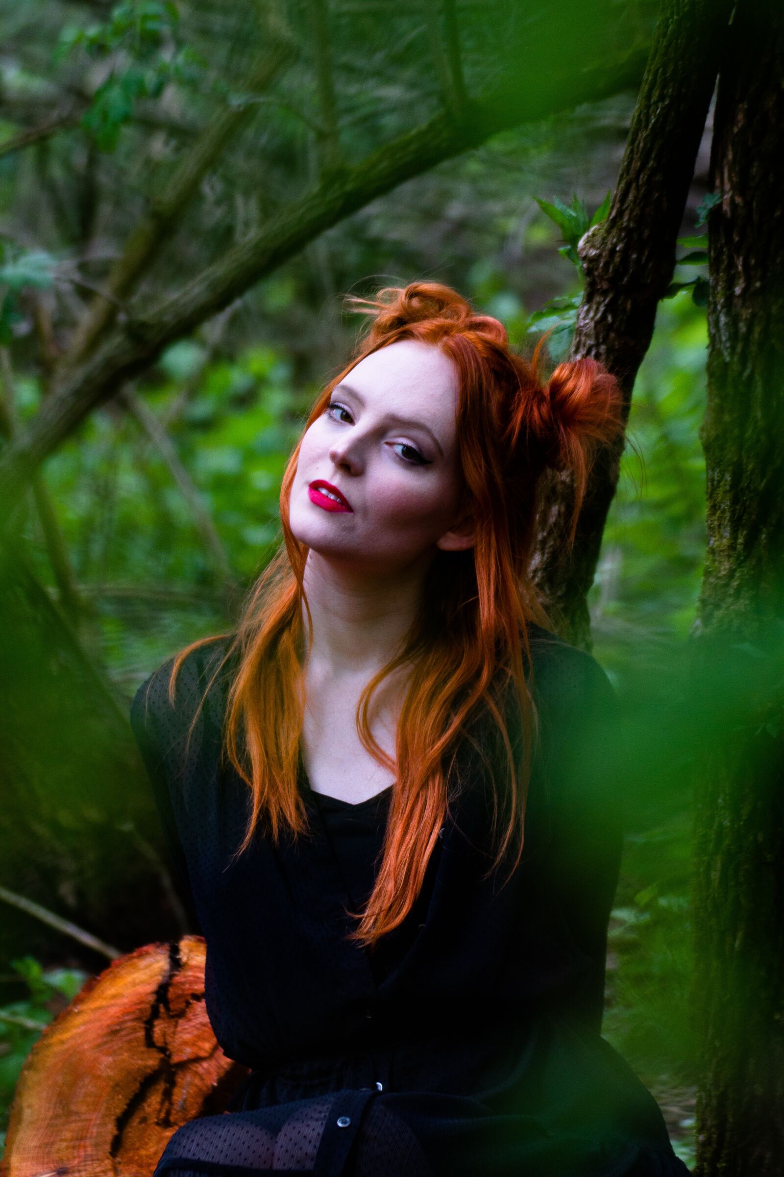 Canon EOS 70D sample photo. Forest, portrait, girl photography