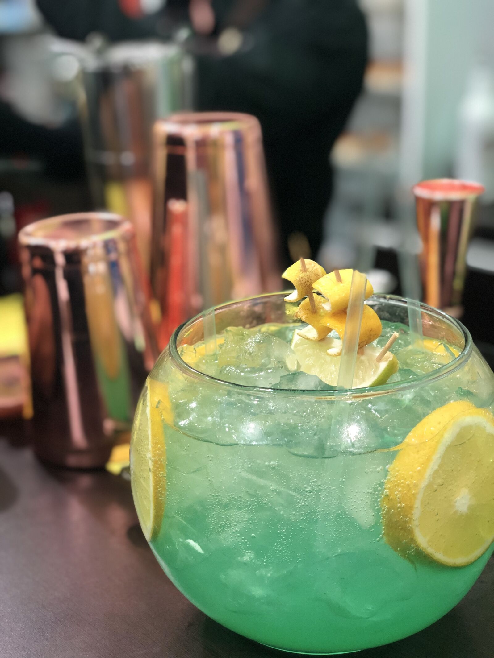iPhone X back dual camera 6mm f/2.4 sample photo. Cocktail, drink, bar photography