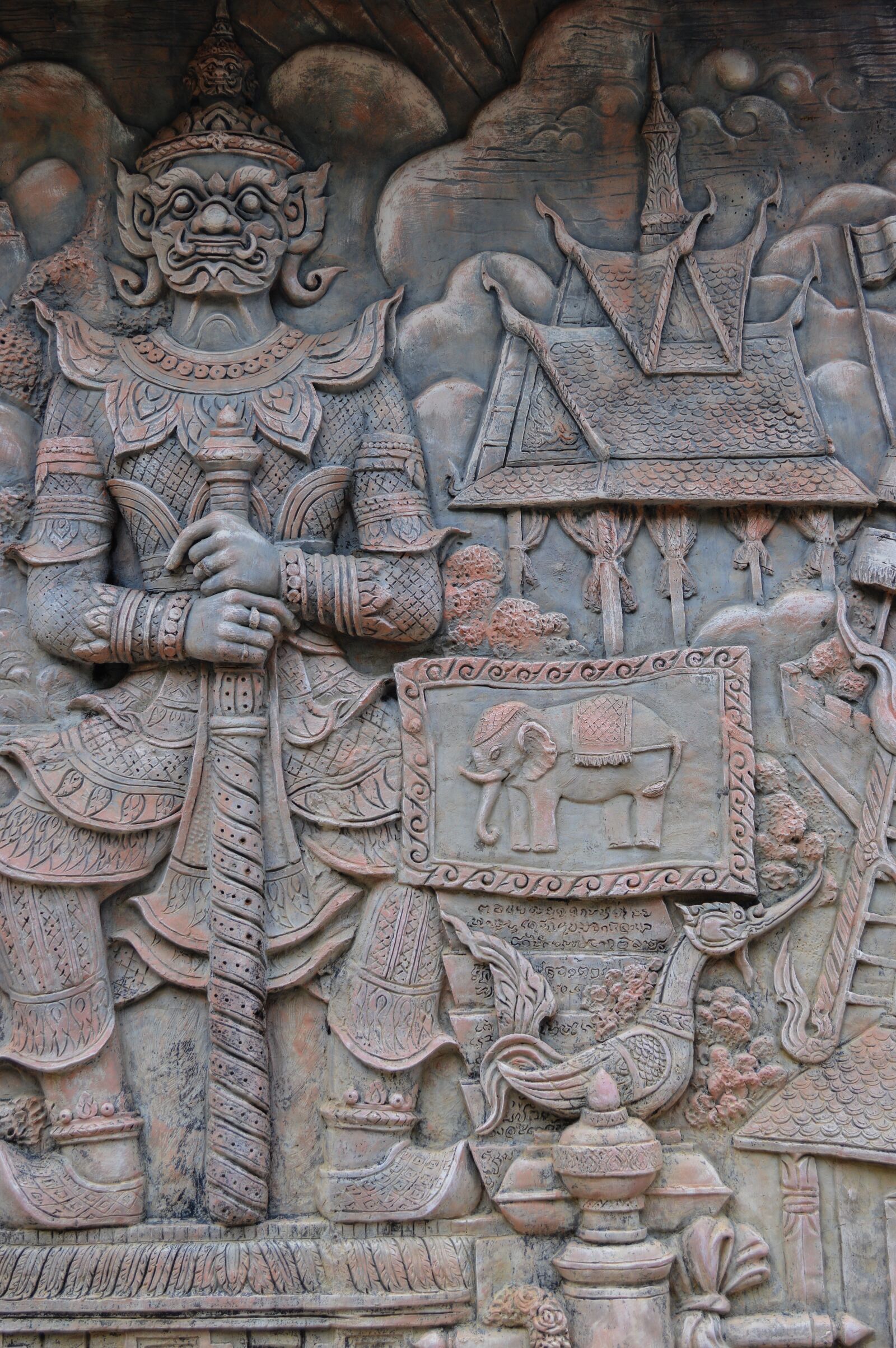 Nikon D3200 sample photo. Bas relief, relief, sculpture photography