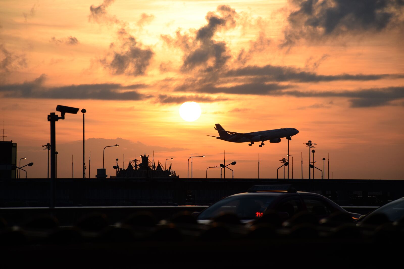 Nikon D5300 sample photo. Airport, airplane, sky photography