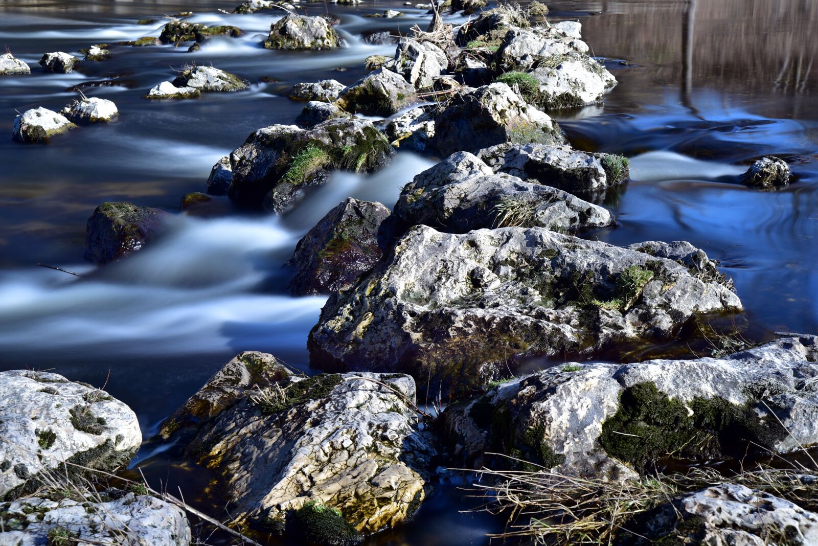 Nikon D750 sample photo. Stones, water, flow photography