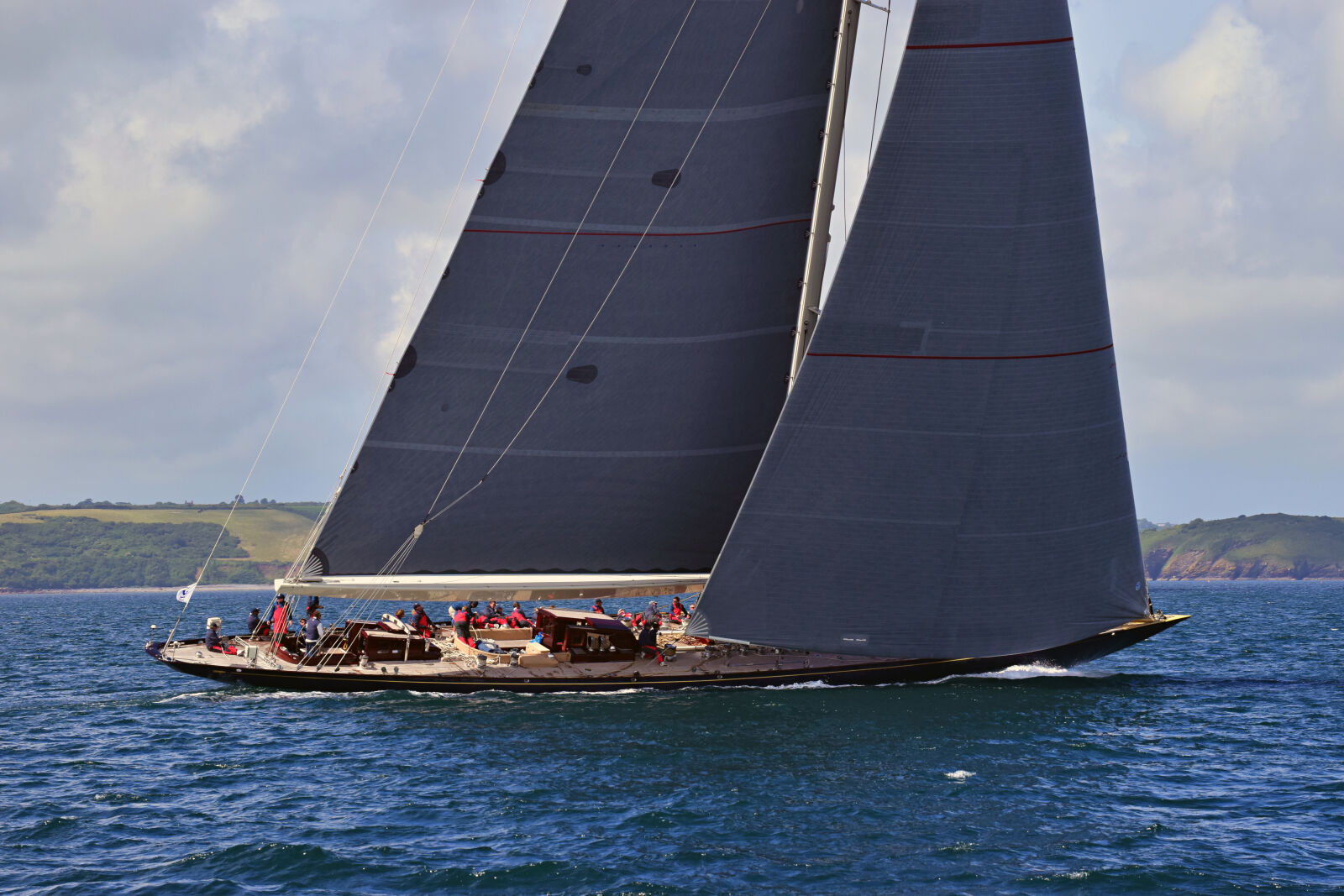 Nikon D5300 sample photo. J, class, sailing, boats photography