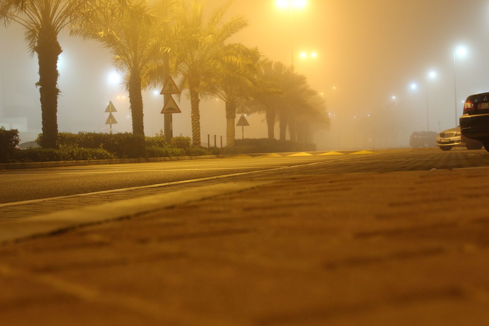 Canon EOS 700D (EOS Rebel T5i / EOS Kiss X7i) sample photo. Fog, foggy, road photography
