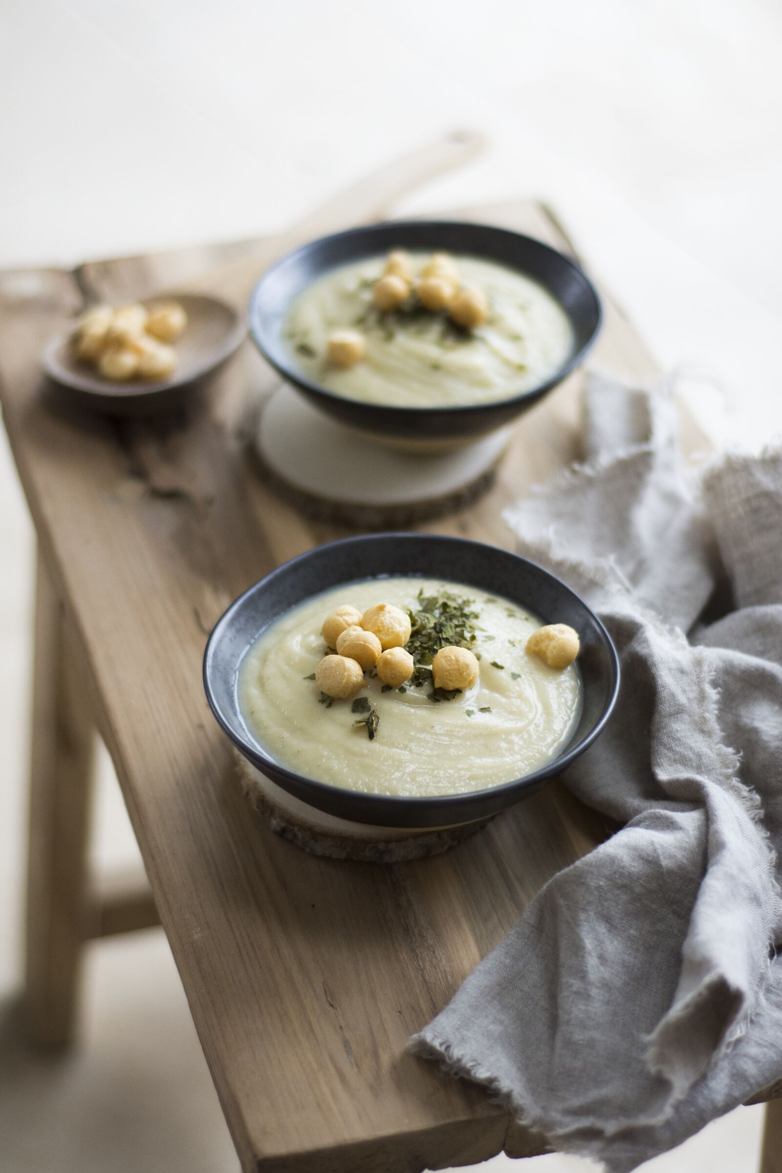 Nikon D7200 sample photo. Soup, cream of cauliflower photography
