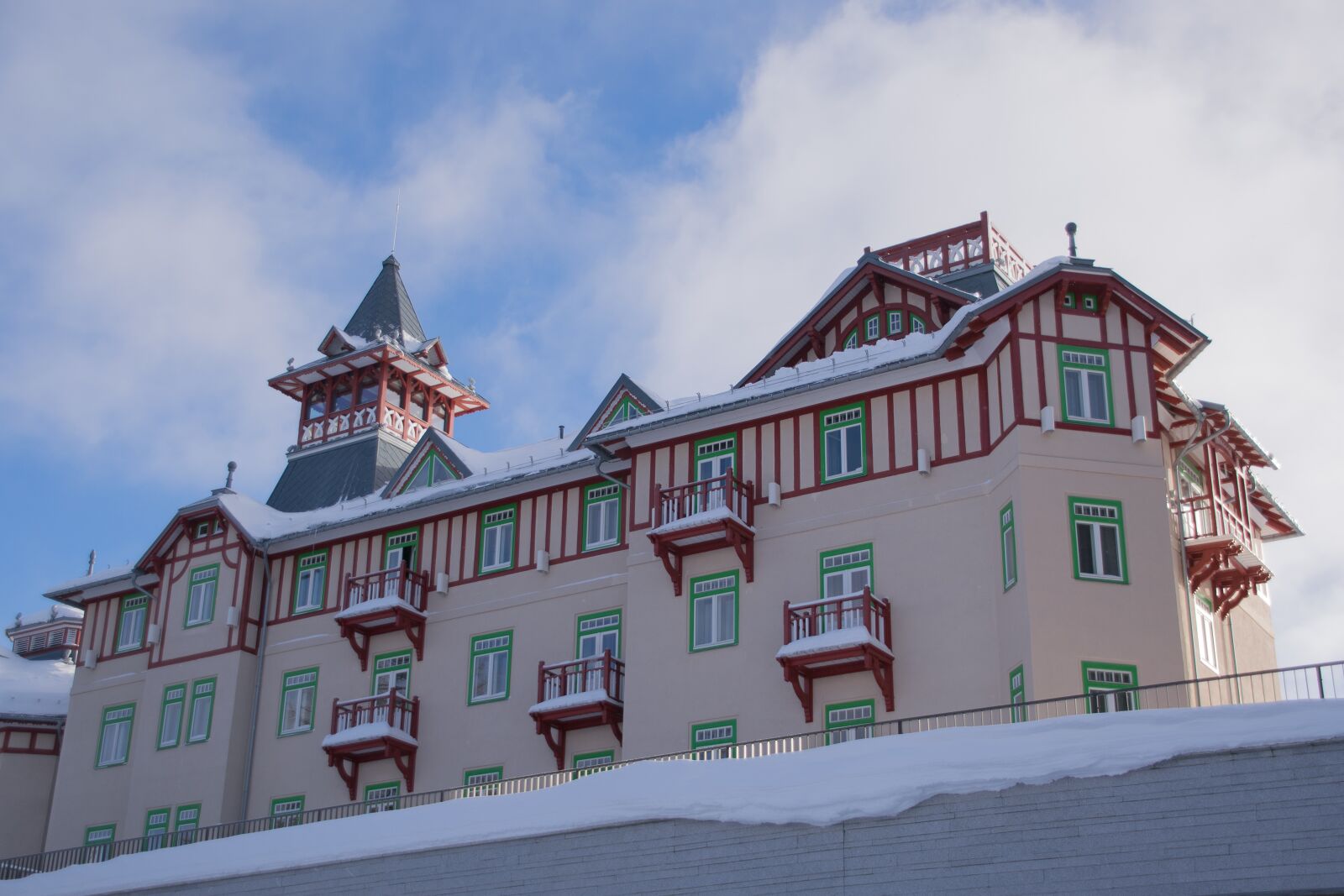 Nikon D5300 sample photo. Architecture, winter, building photography