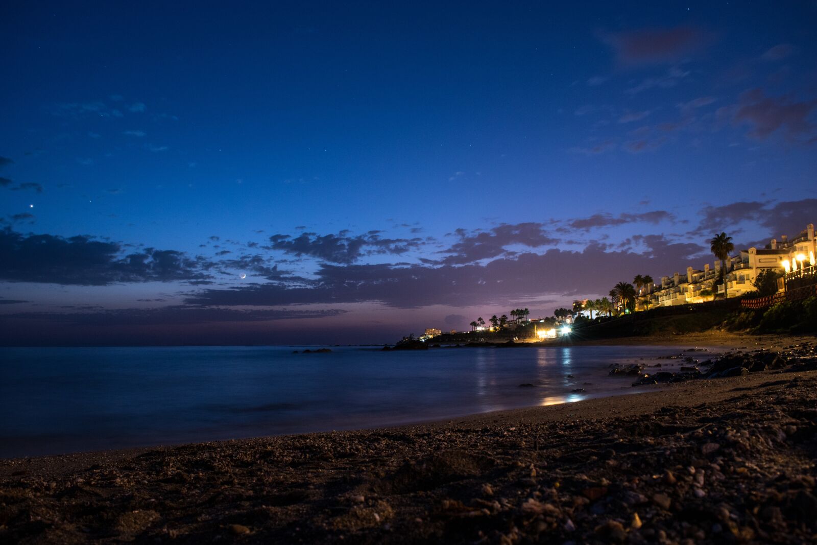 Nikon D5500 sample photo. Sunset, sky, sea photography