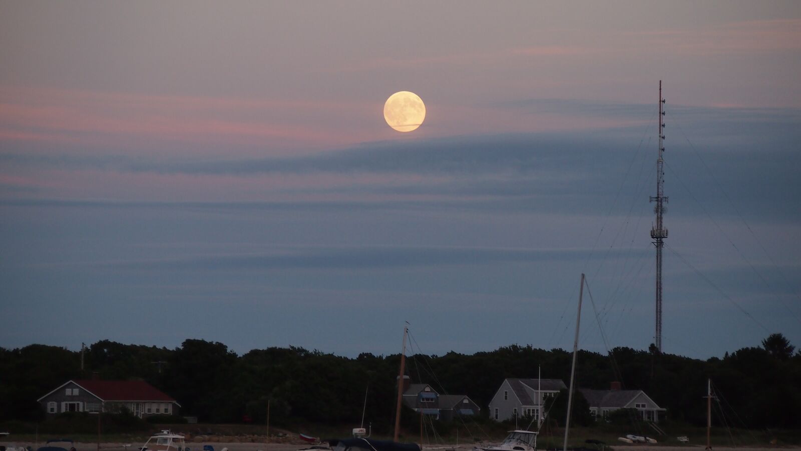 Olympus PEN E-PL3 sample photo. Hyannis port, usa, sunset photography