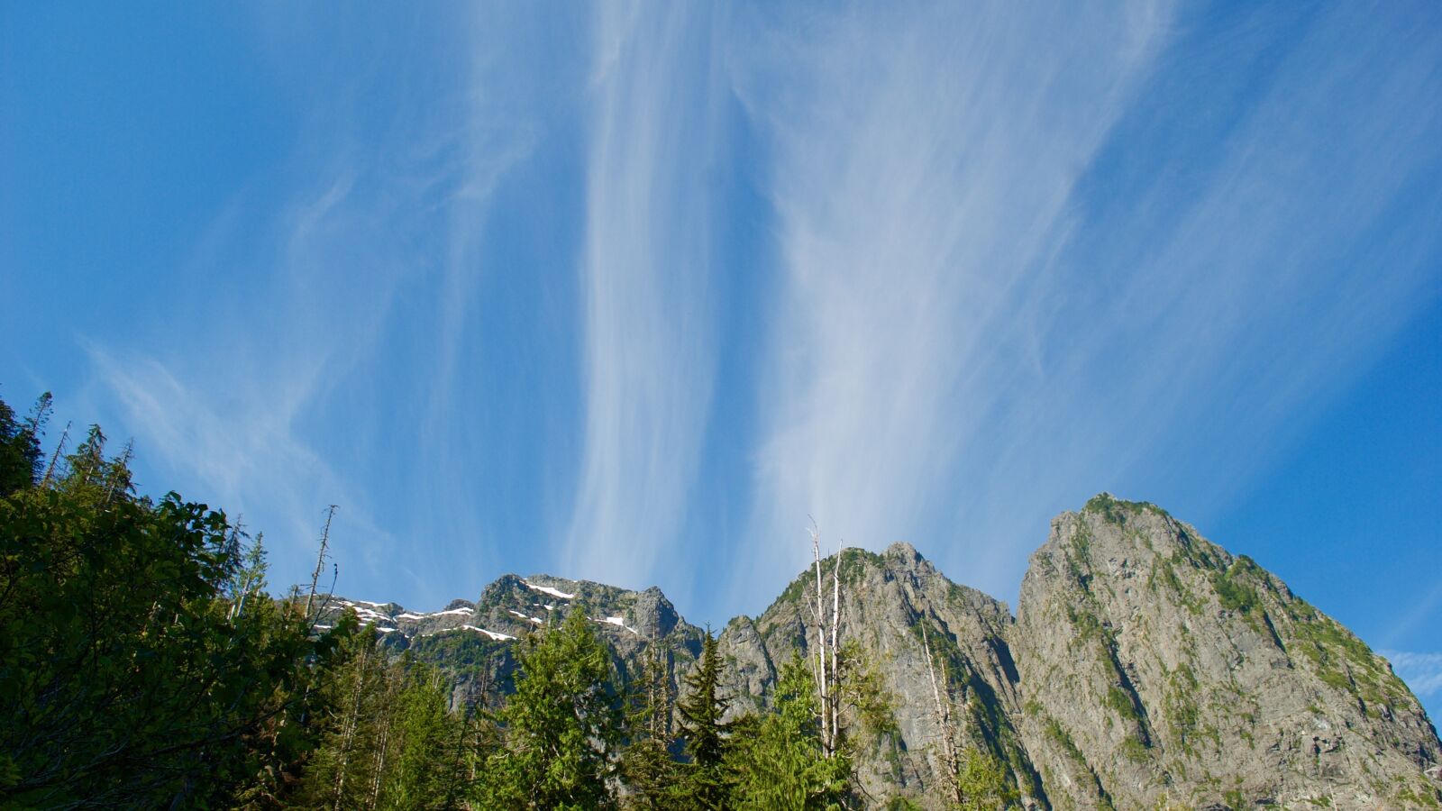 Nikon D200 sample photo. Sky, mountains, blue photography