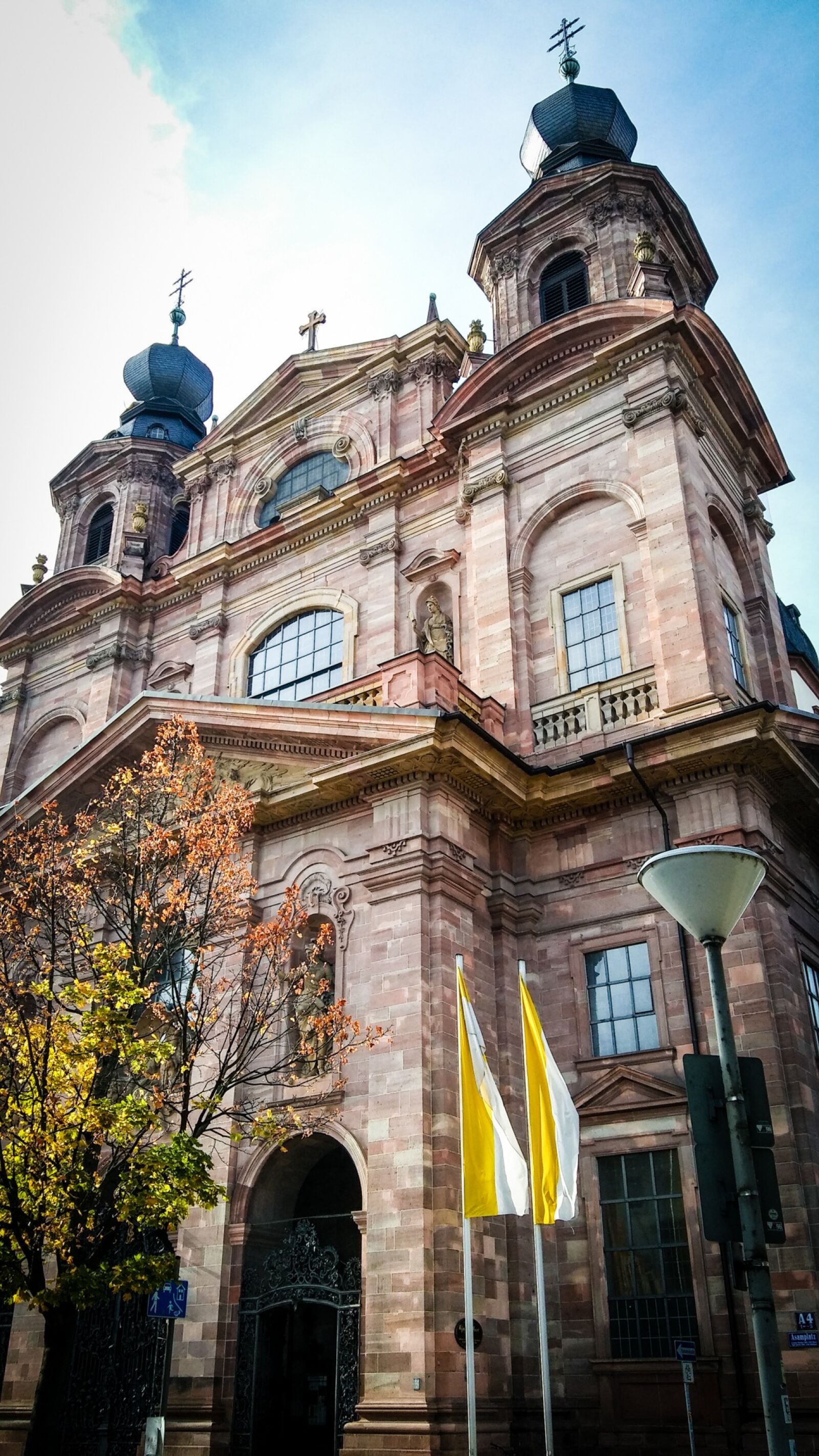 LG K10 sample photo. Mannheim, church, jesuit church photography